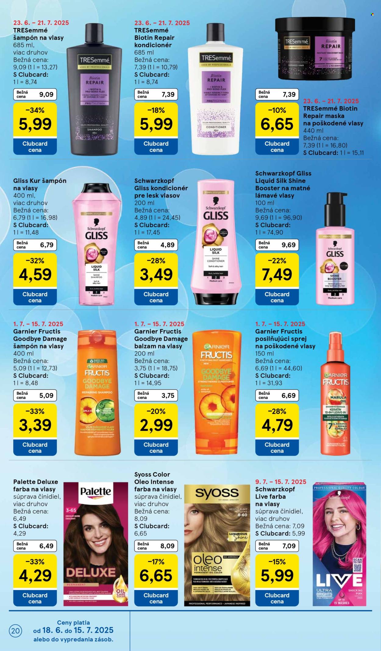 Leták TESCO supermarket - 9.7.2025 - 15.7.2025. Strana 20