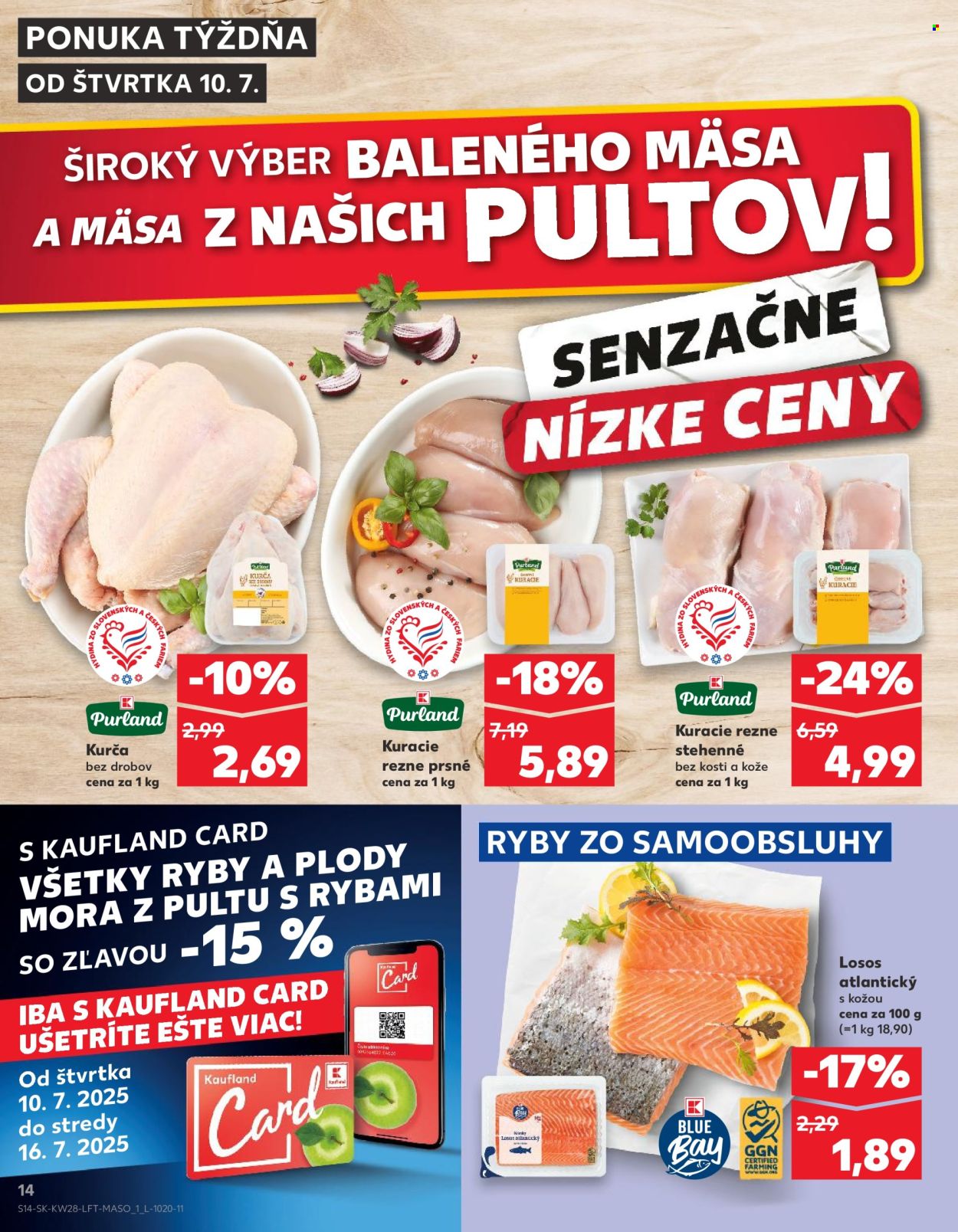 Leták Kaufland - 10.7.2025 - 16.7.2025. Strana 14