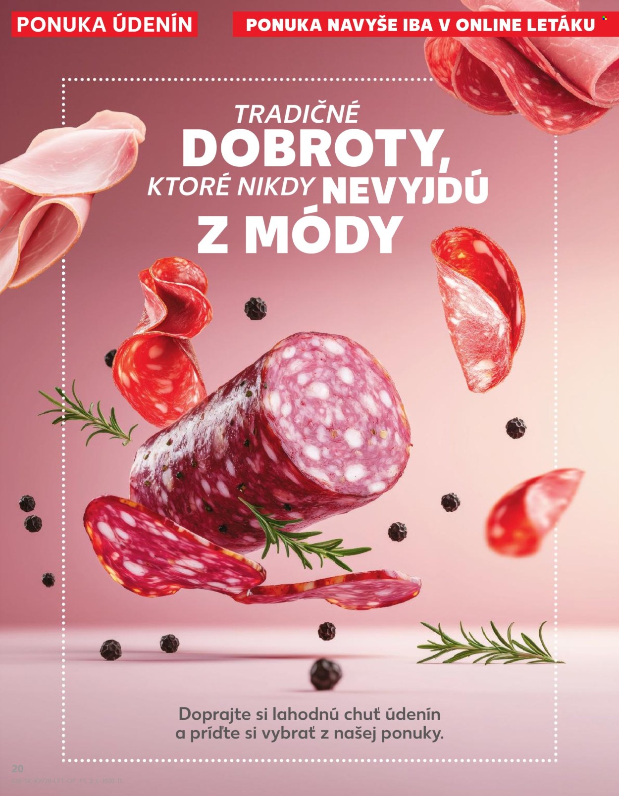 Leták Kaufland - 10.7.2025 - 16.7.2025. Strana 20