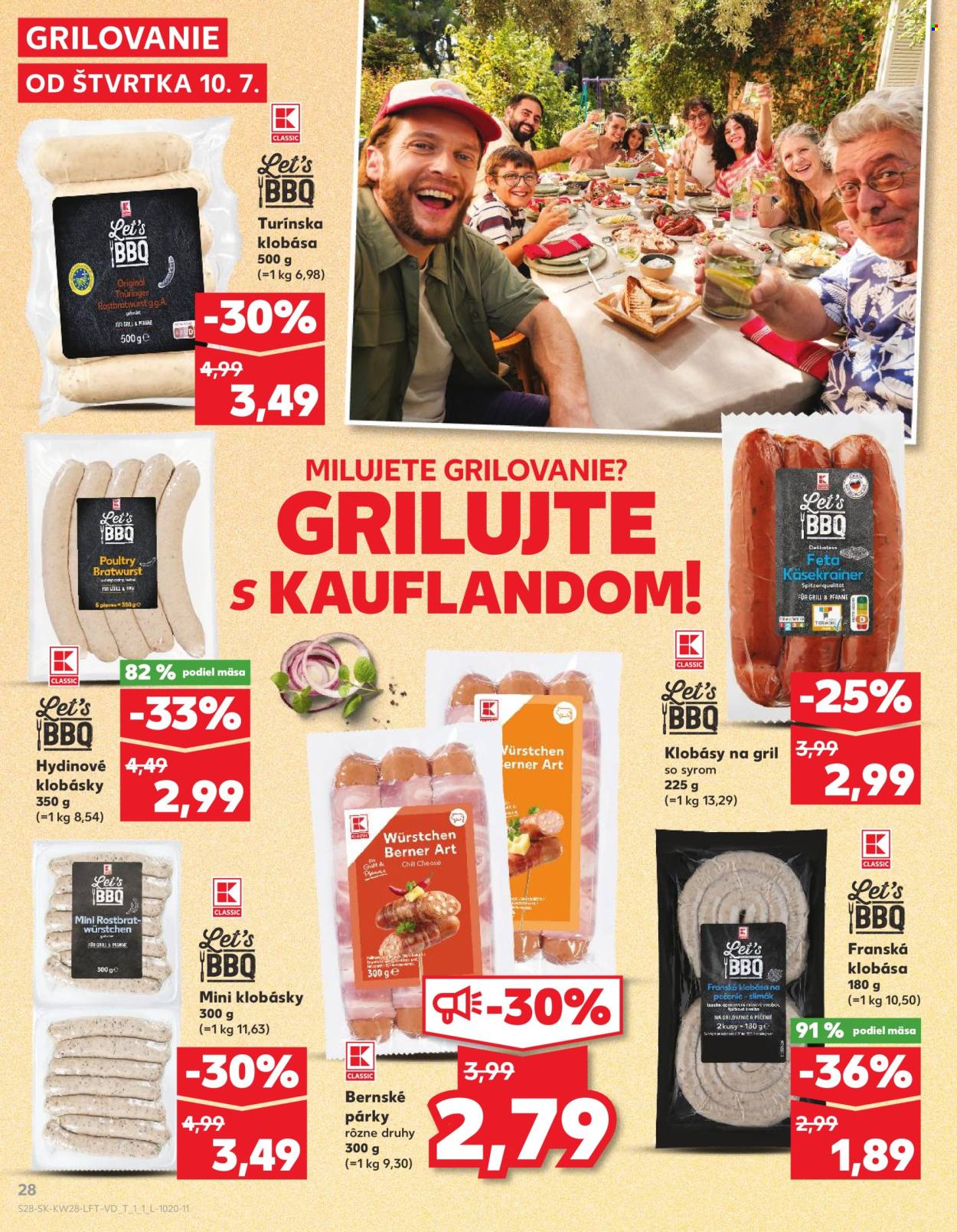 Leták Kaufland - 10.7.2025 - 16.7.2025. Strana 28
