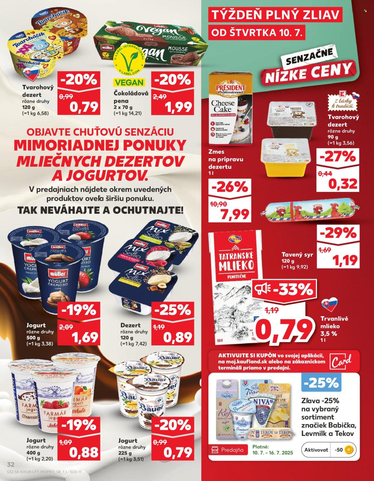 Leták Kaufland - 10.7.2025 - 16.7.2025. Strana 32