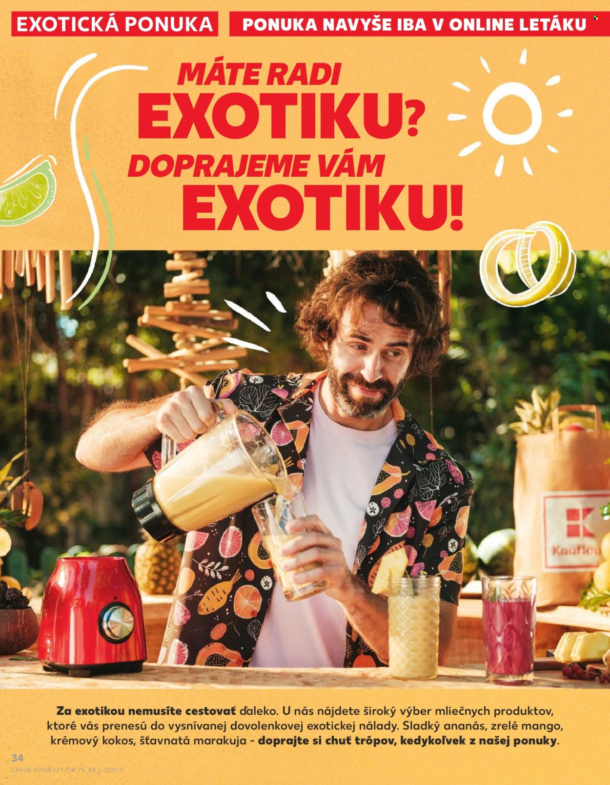 Leták Kaufland - 10.7.2025 - 16.7.2025. Strana 34