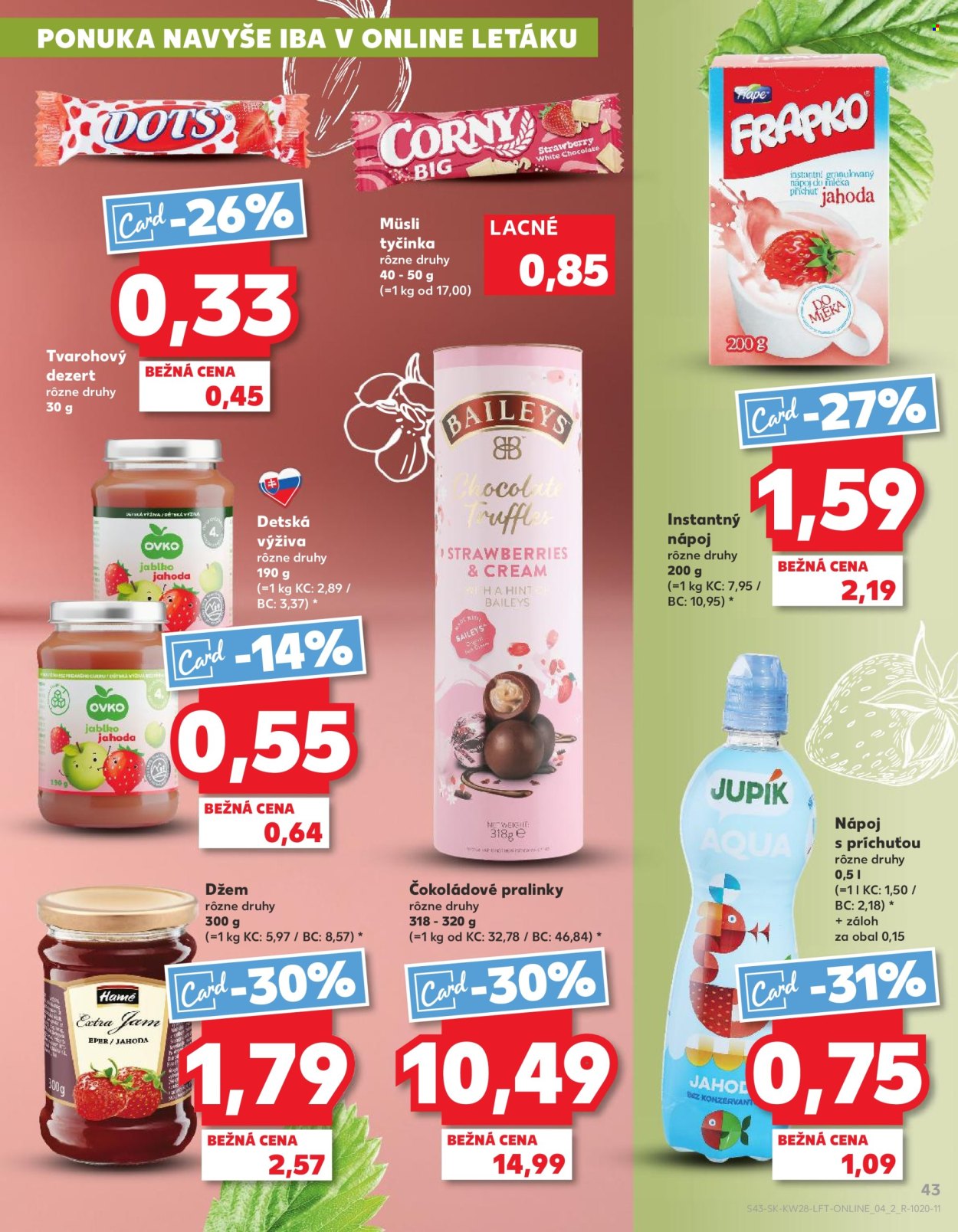 Leták Kaufland - 10.7.2025 - 16.7.2025. Strana 43