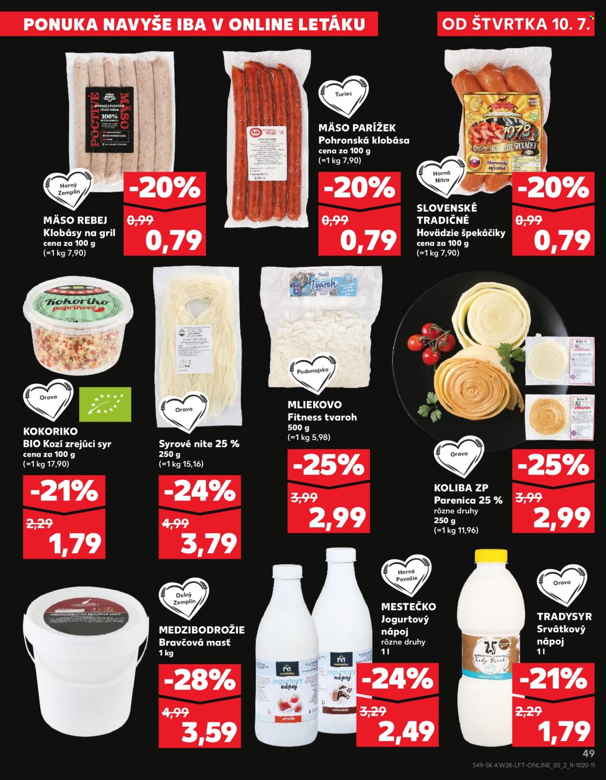 Leták Kaufland - 10.7.2025 - 16.7.2025. Strana 49