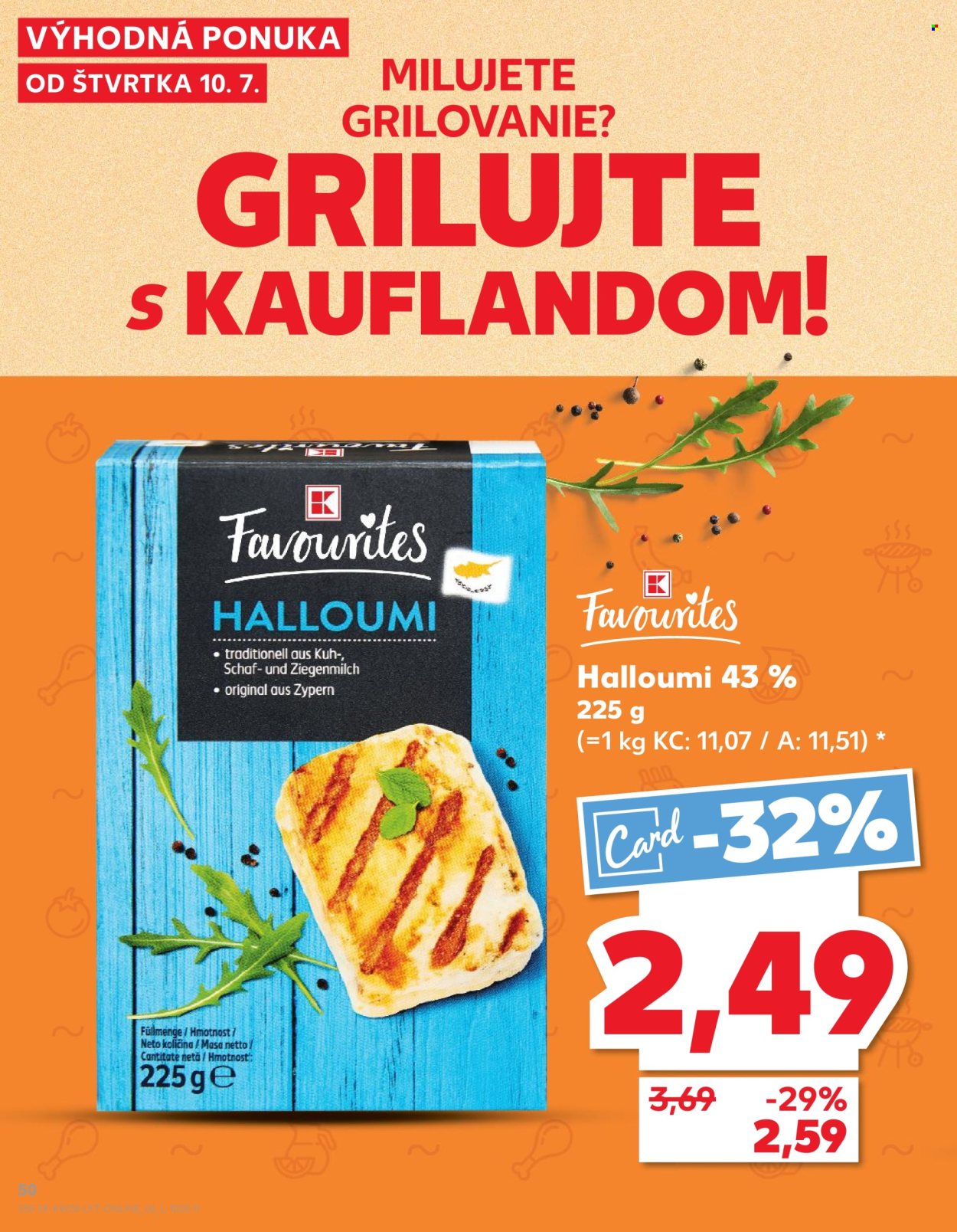 Leták Kaufland - 10.7.2025 - 16.7.2025. Strana 50