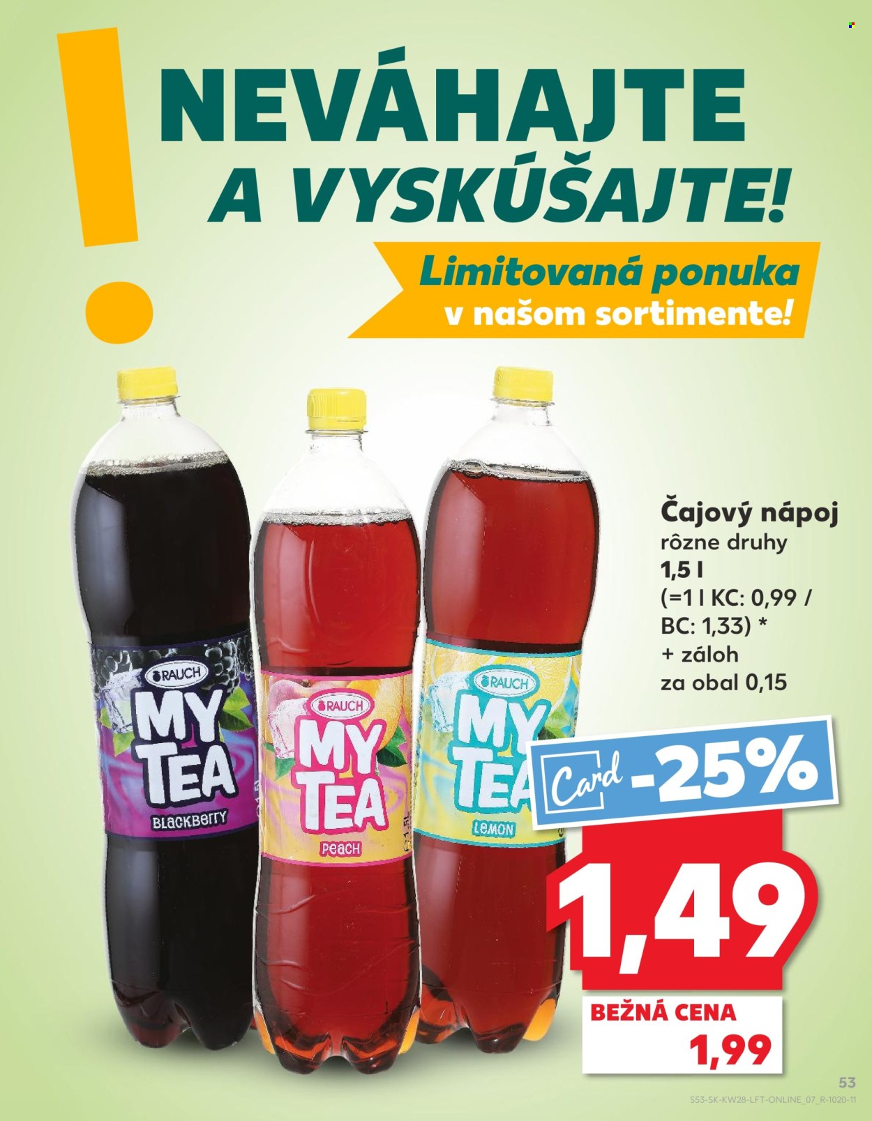 Leták Kaufland - 10.7.2025 - 16.7.2025. Strana 53