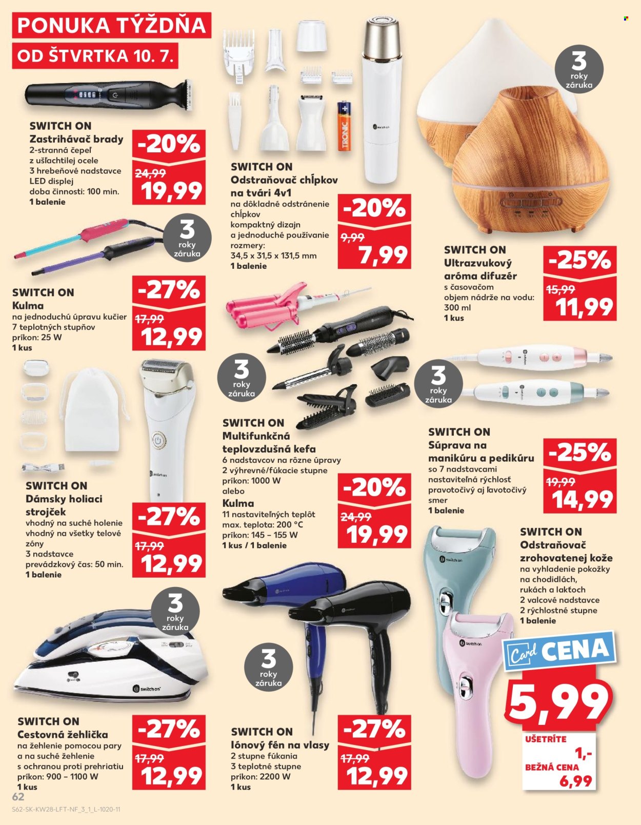 Leták Kaufland - 10.7.2025 - 16.7.2025. Strana 62