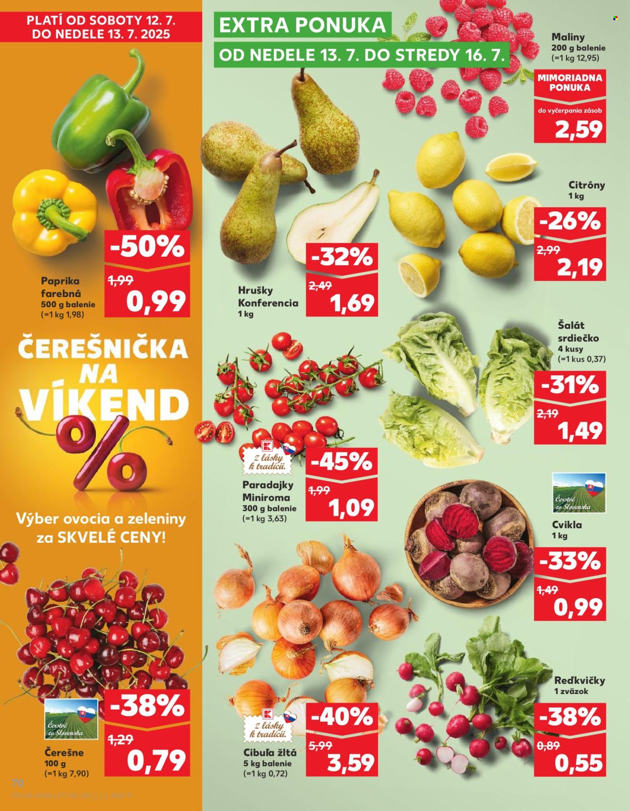 Leták Kaufland - 10.7.2025 - 16.7.2025. Strana 70