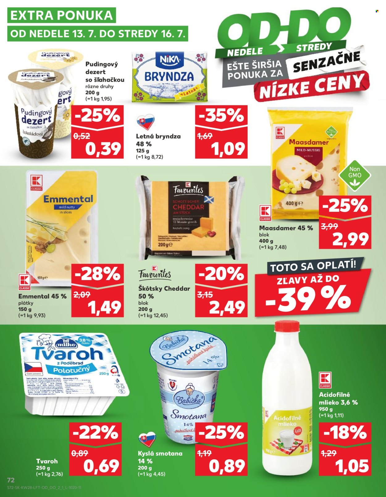 Leták Kaufland - 10.7.2025 - 16.7.2025. Strana 72