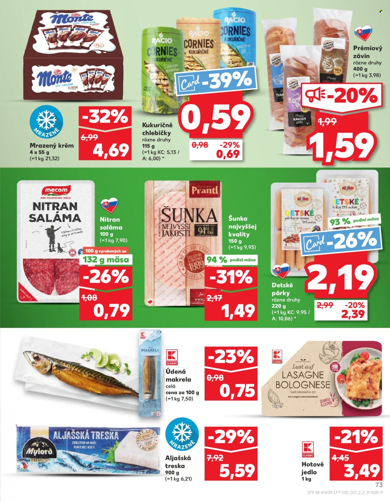 Leták Kaufland - 10.7.2025 - 16.7.2025. Strana 73