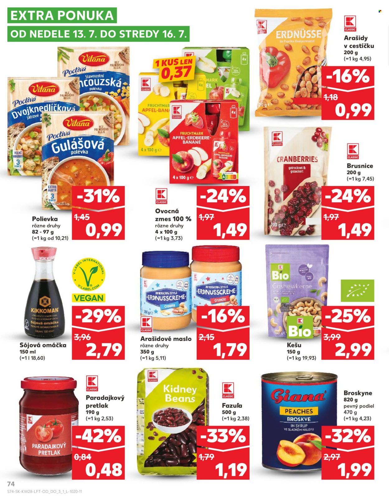 Leták Kaufland - 10.7.2025 - 16.7.2025. Strana 74