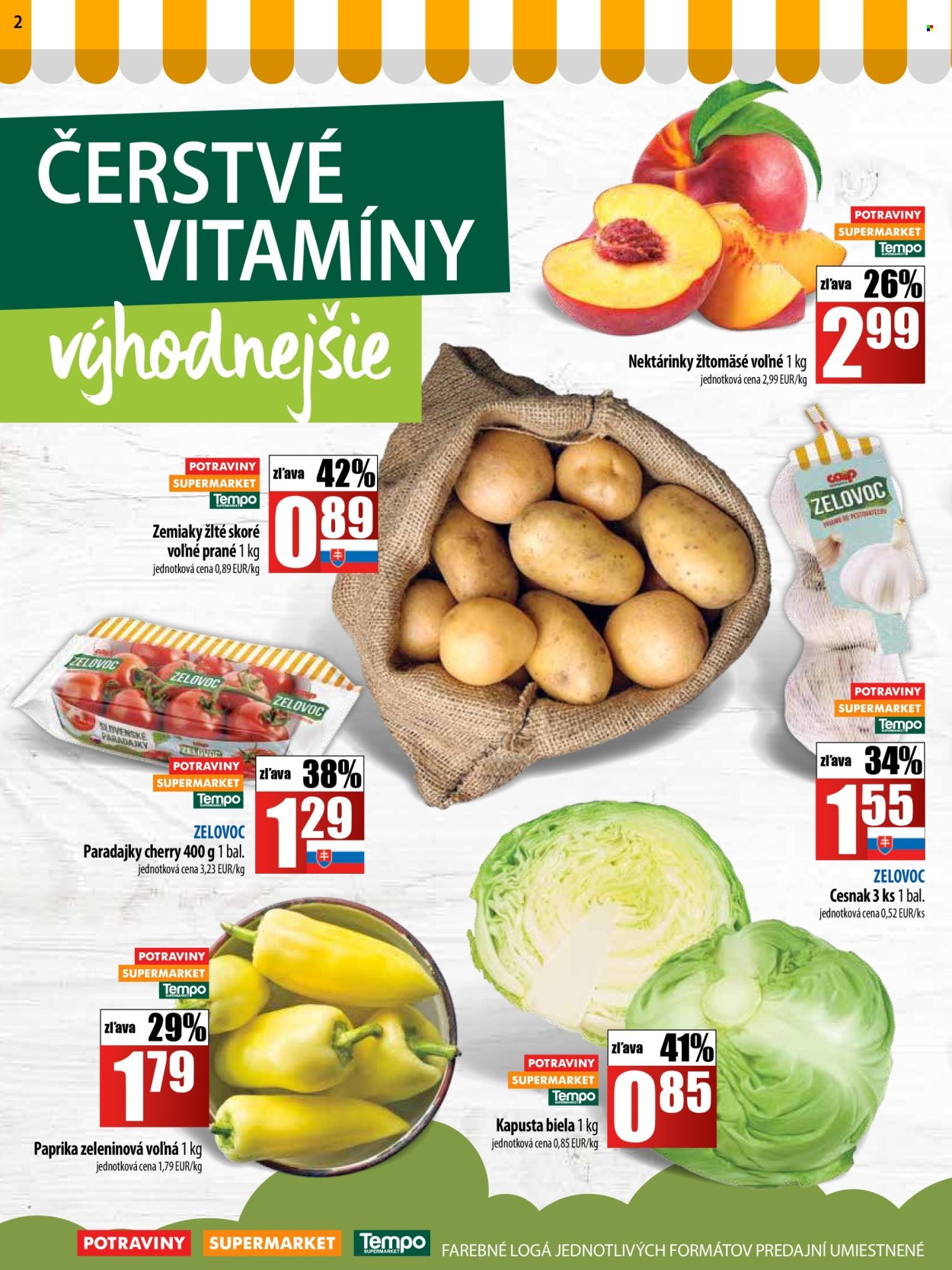Leták COOP Jednota - 10.7.2025 - 16.7.2025. Strana 2