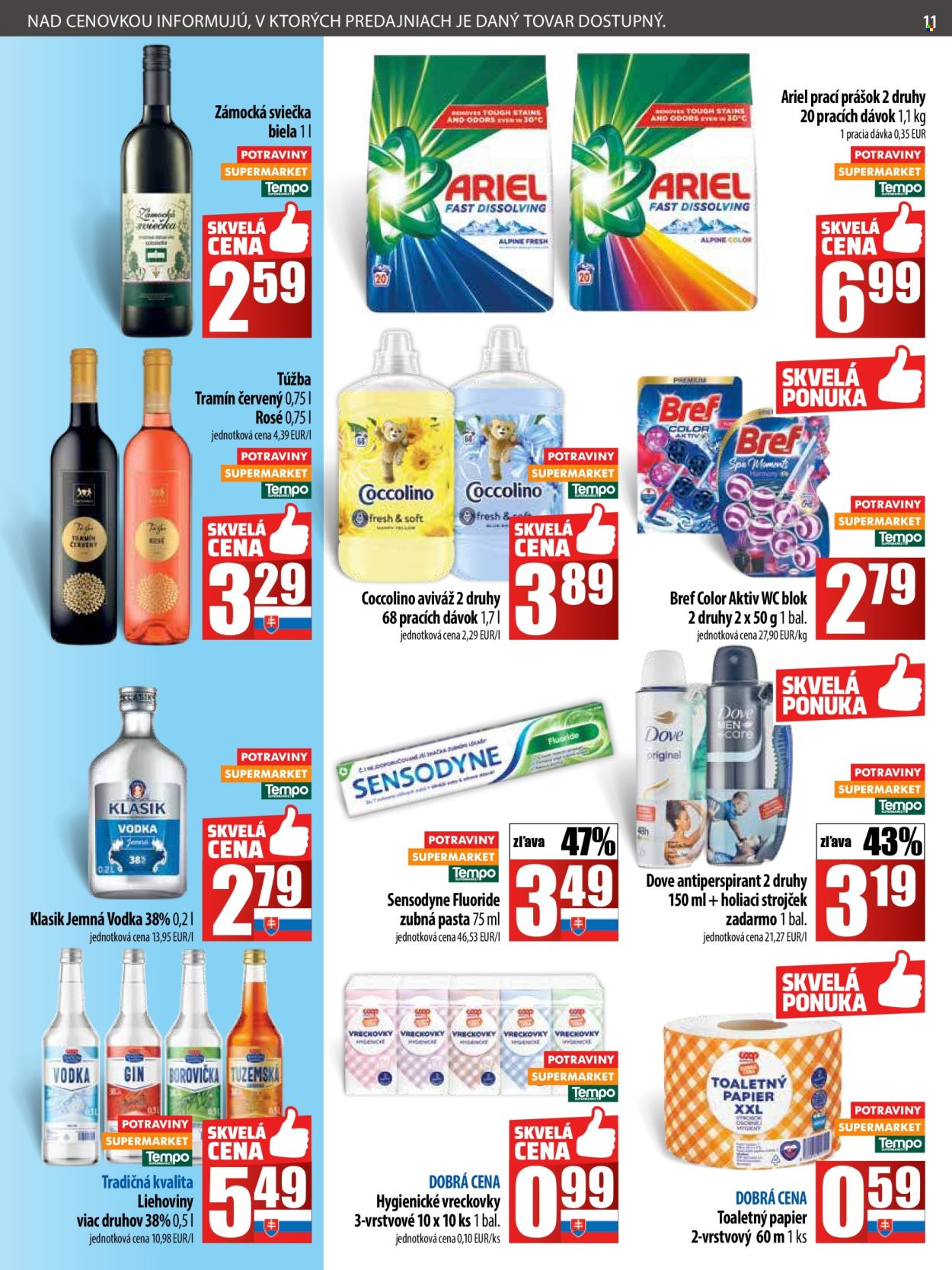 Leták COOP Jednota - 10.7.2025 - 16.7.2025. Strana 11