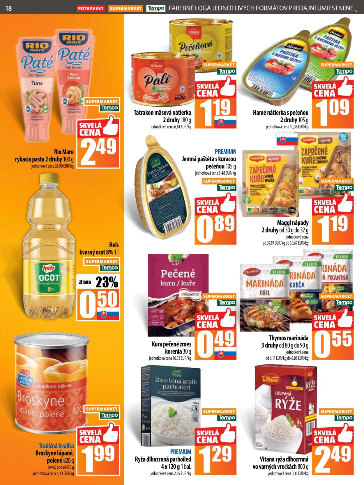Leták COOP Jednota - 10.7.2025 - 16.7.2025. Strana 18