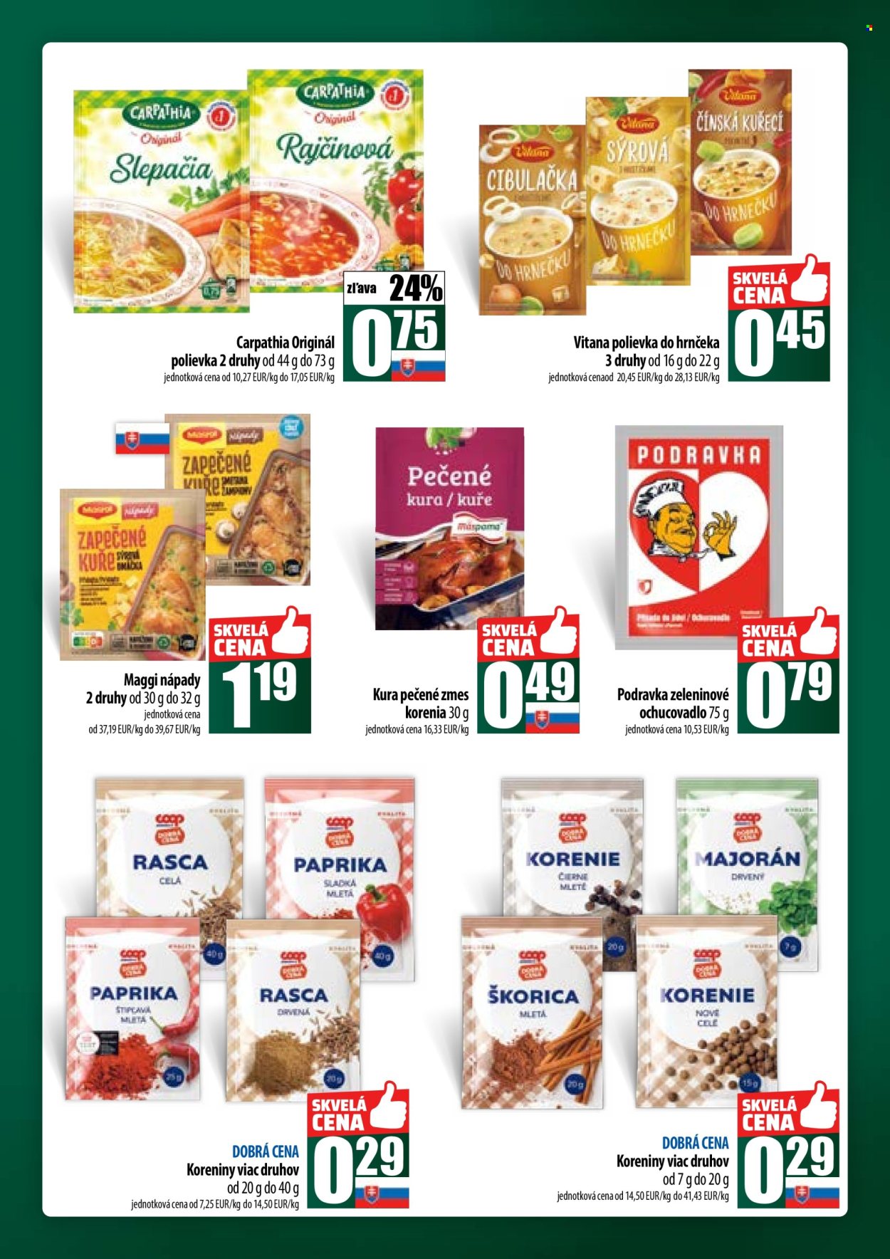 Leták COOP Jednota - 10.7.2025 - 16.7.2025. Strana 31