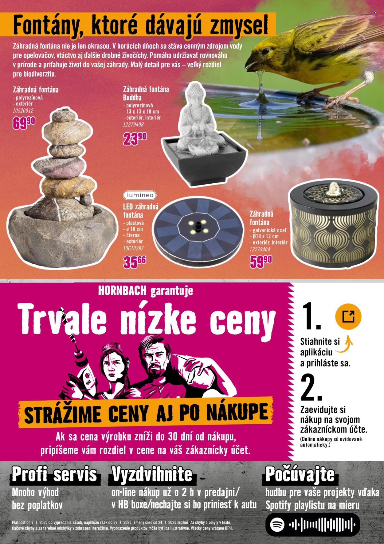 Leták Hornbach - 9.7.2025 - 23.7.2025. Strana 8