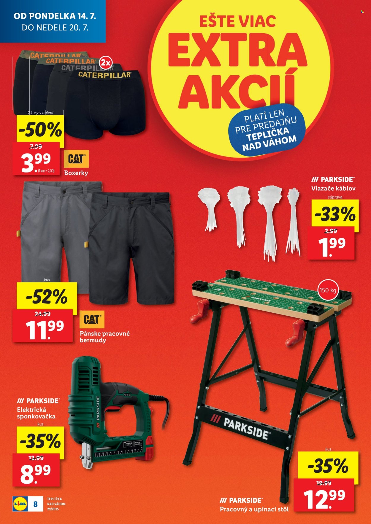 Leták Lidl - 14.7.2025 - 20.7.2025. Strana 8