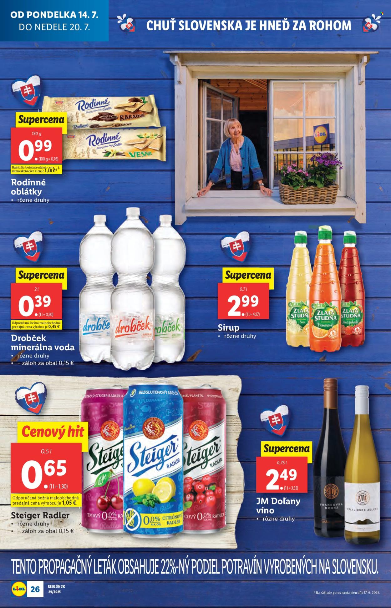 Leták Lidl - 14.7.2025 - 20.7.2025. Strana 28