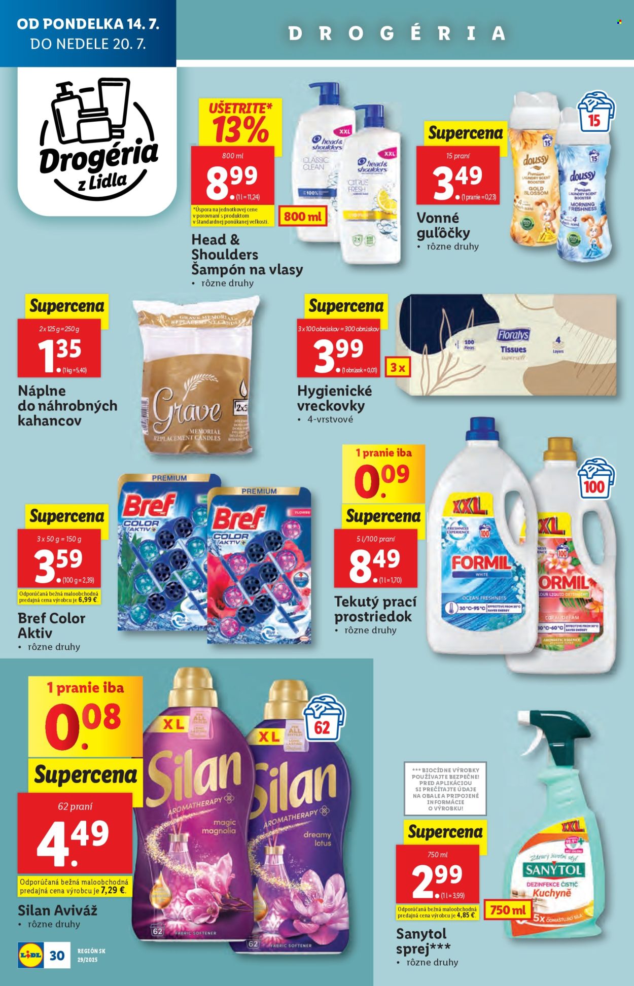 Leták Lidl - 14.7.2025 - 20.7.2025. Strana 32