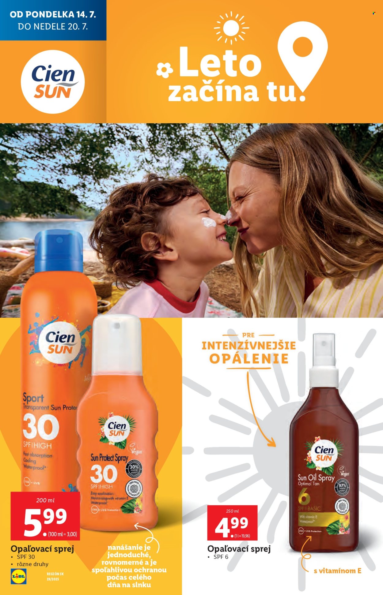 Leták Lidl - 14.7.2025 - 20.7.2025. Strana 34