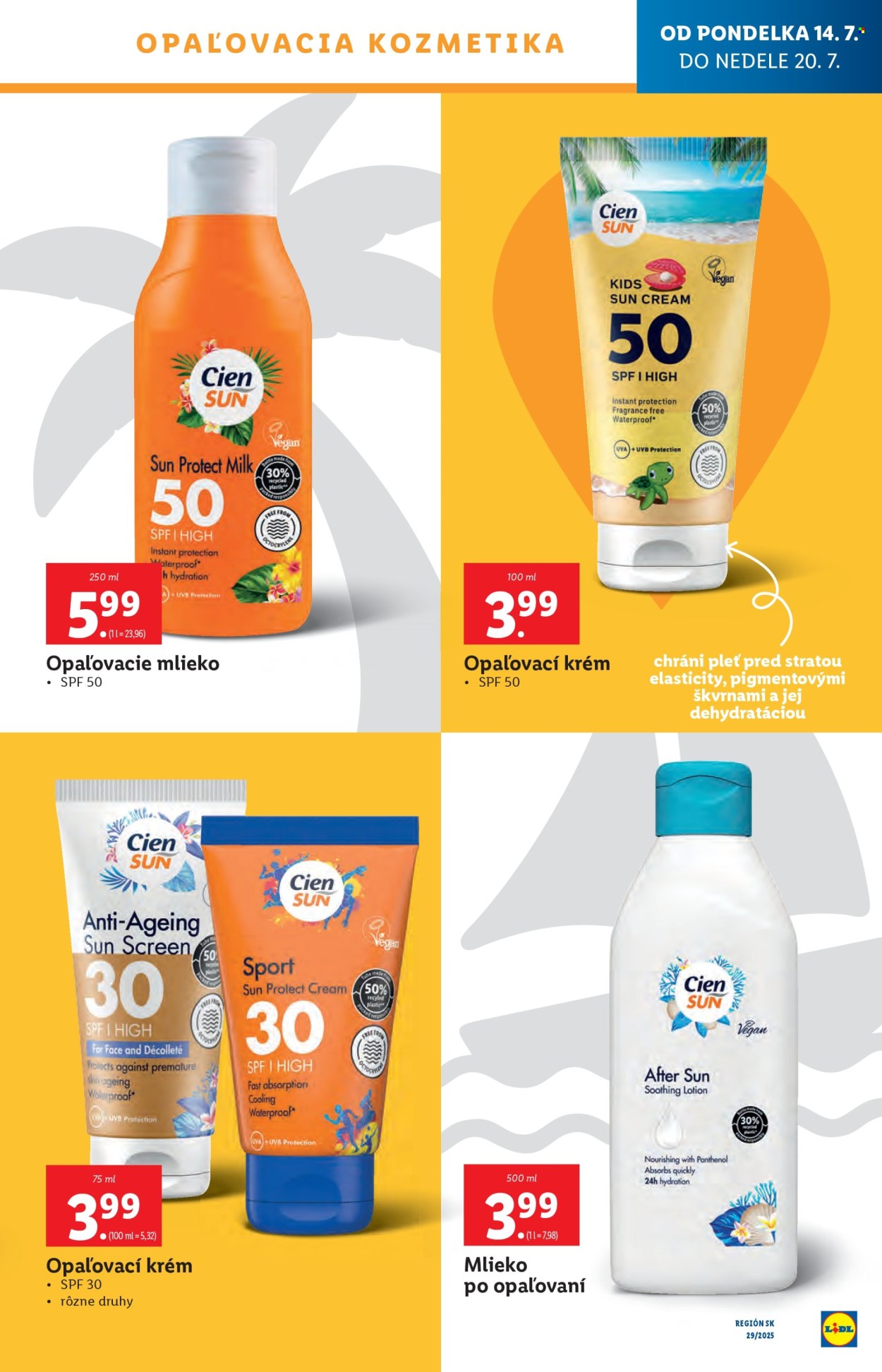 Leták Lidl - 14.7.2025 - 20.7.2025. Strana 35