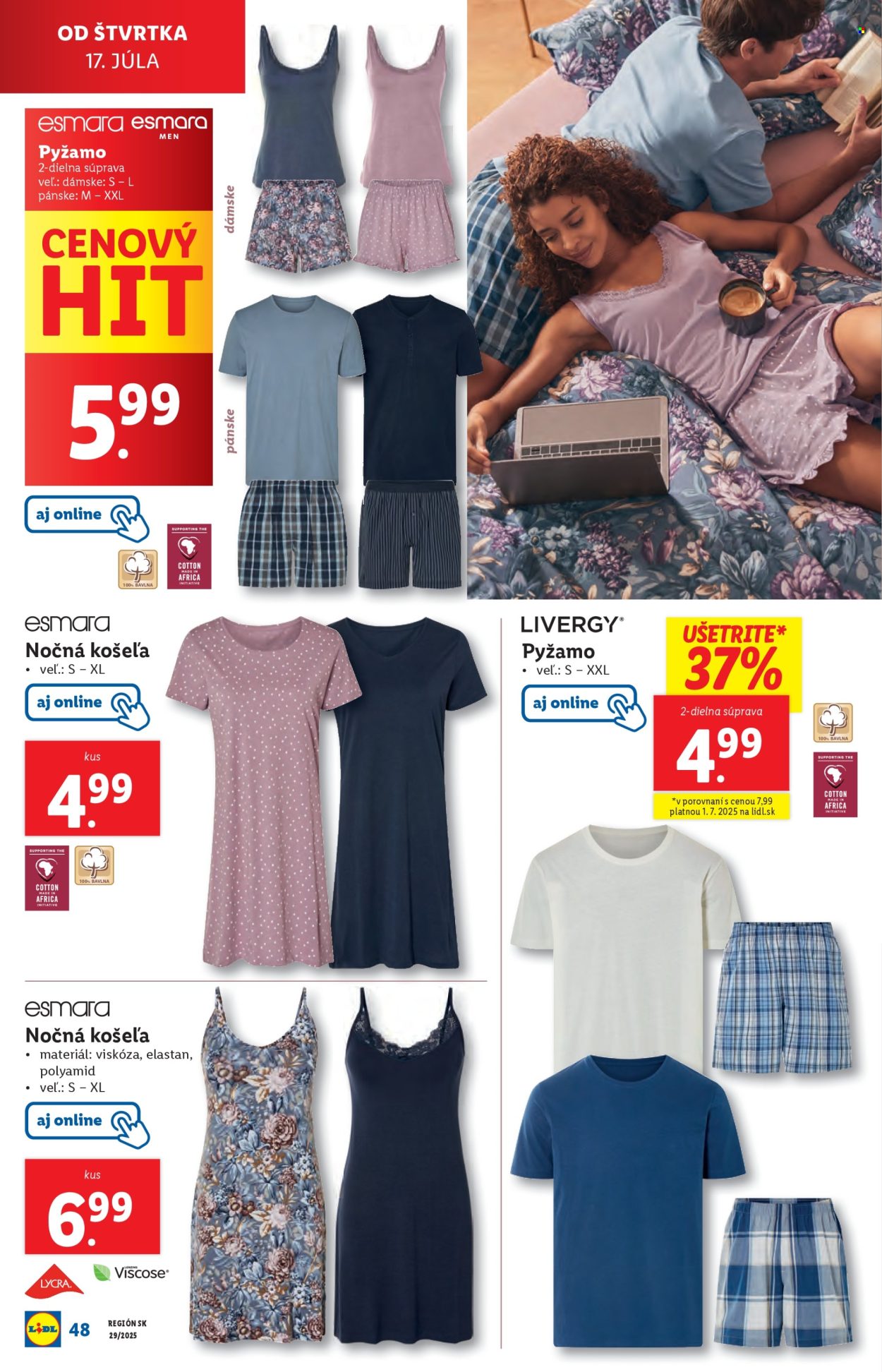 Leták Lidl - 14.7.2025 - 20.7.2025. Strana 58