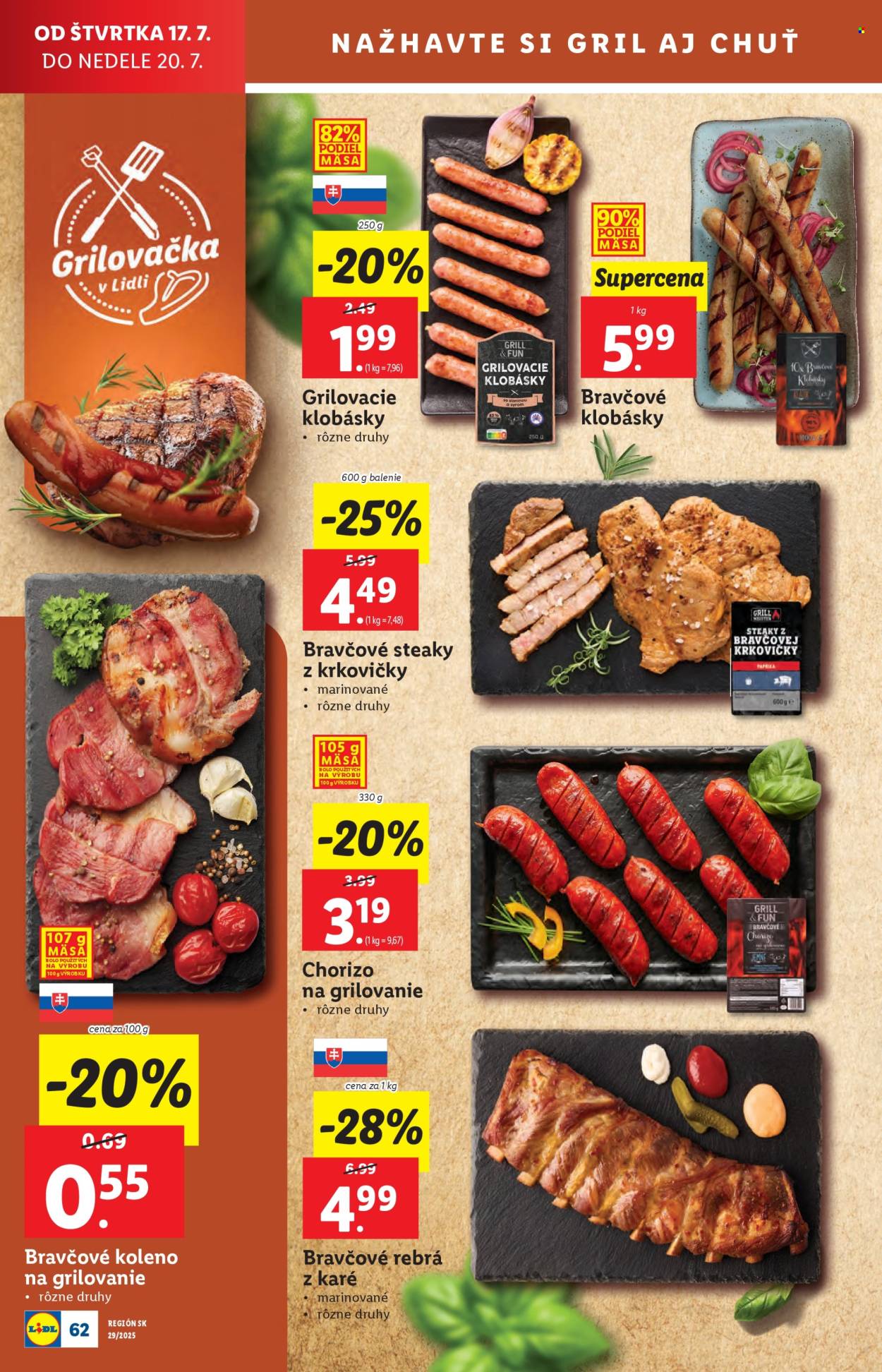 Leták Lidl - 14.7.2025 - 20.7.2025. Strana 74