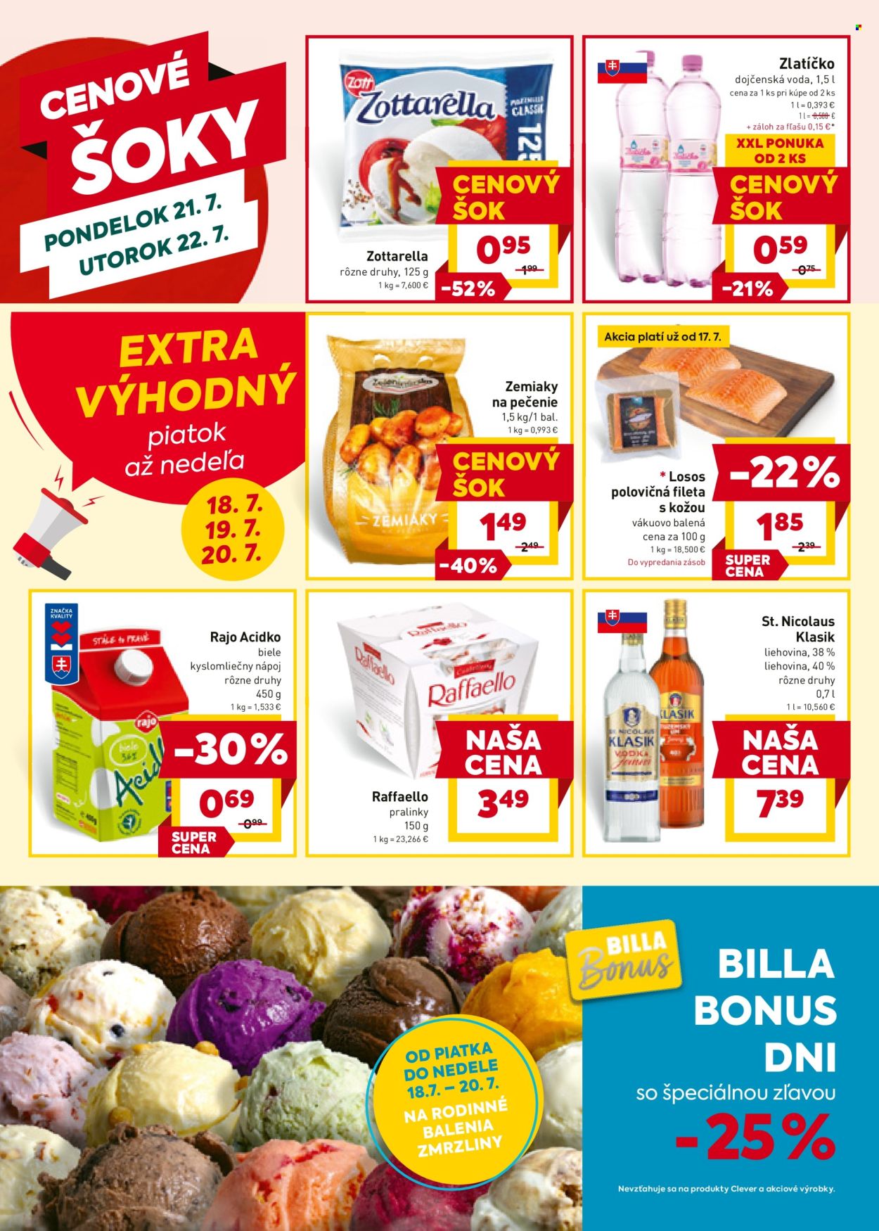 Leták Billa - 16.7.2025 - 22.7.2025. Strana 20