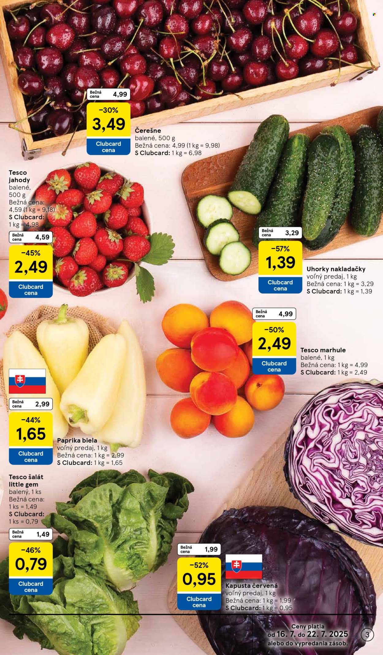 Leták TESCO - 16.7.2025 - 22.7.2025. Strana 3