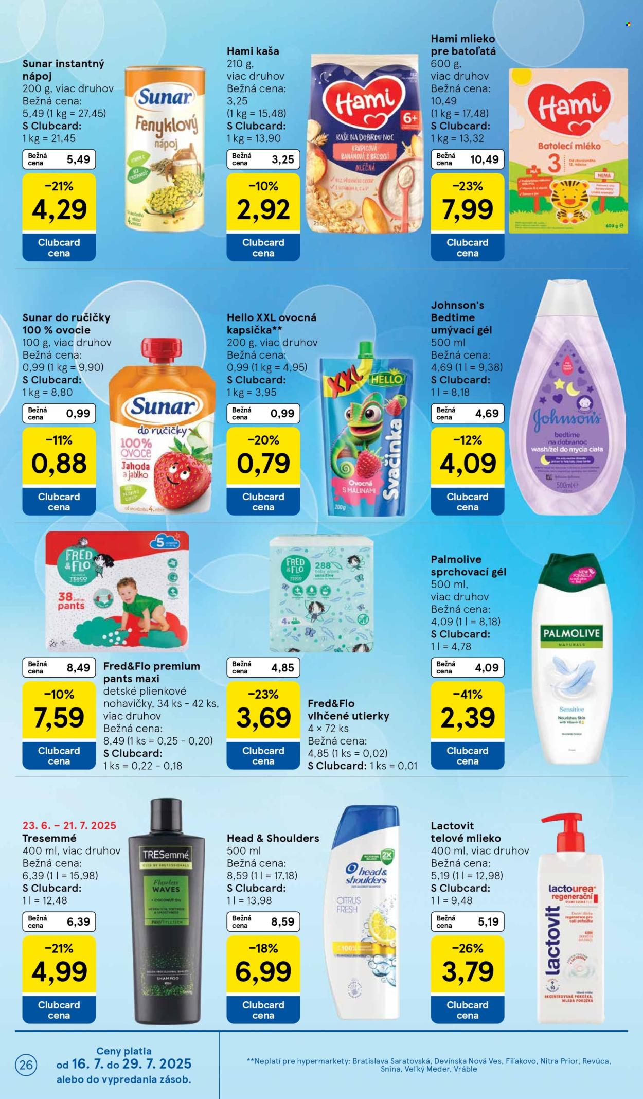 Leták TESCO - 16.7.2025 - 22.7.2025. Strana 26