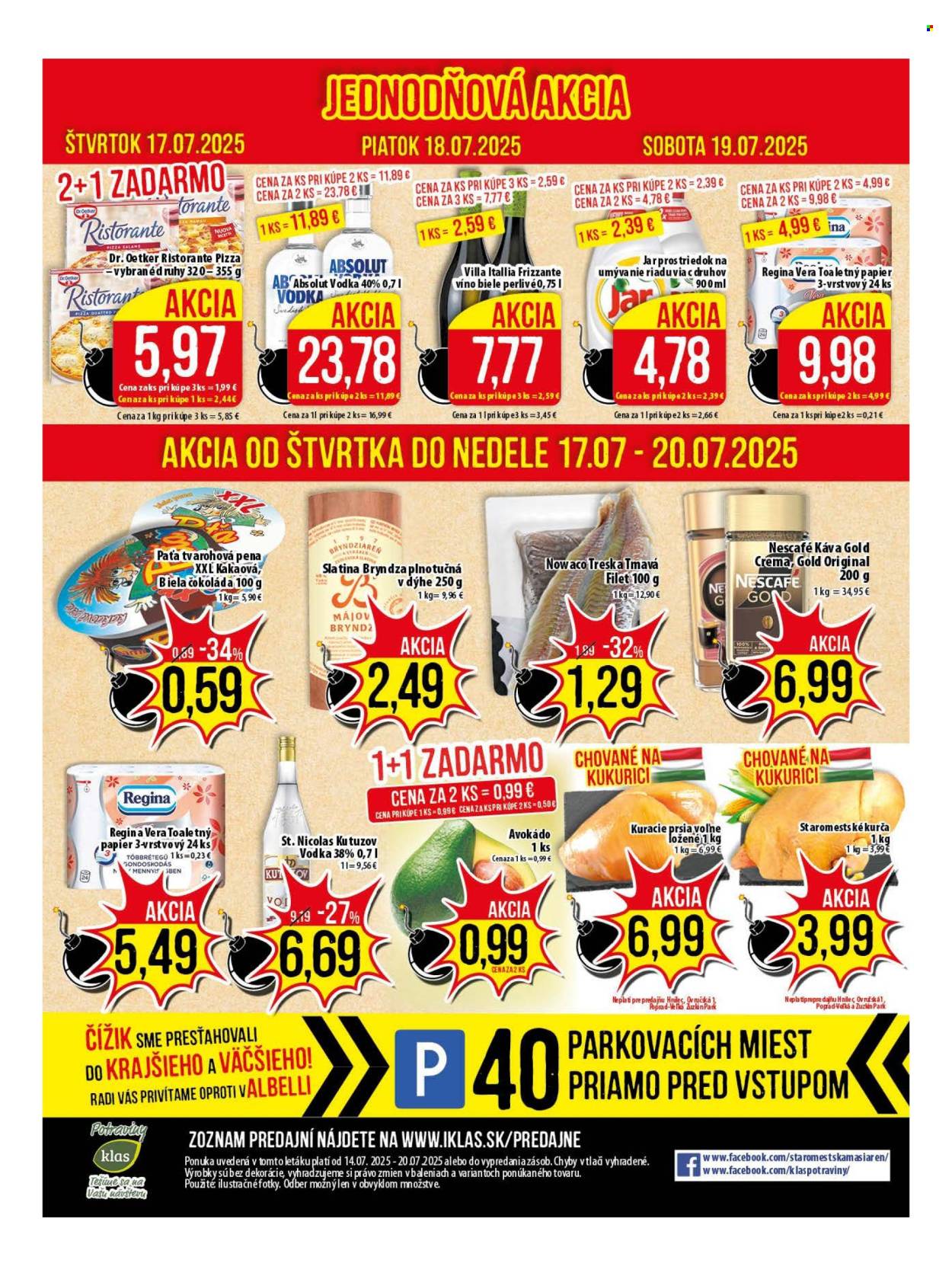 Leták Klas - 14.7.2025 - 20.7.2025. Strana 21