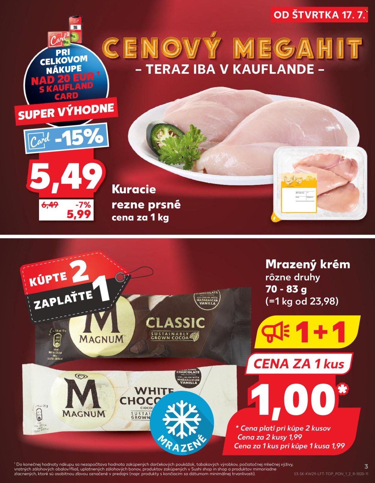 Leták Kaufland - 17.7.2025 - 23.7.2025. Strana 3