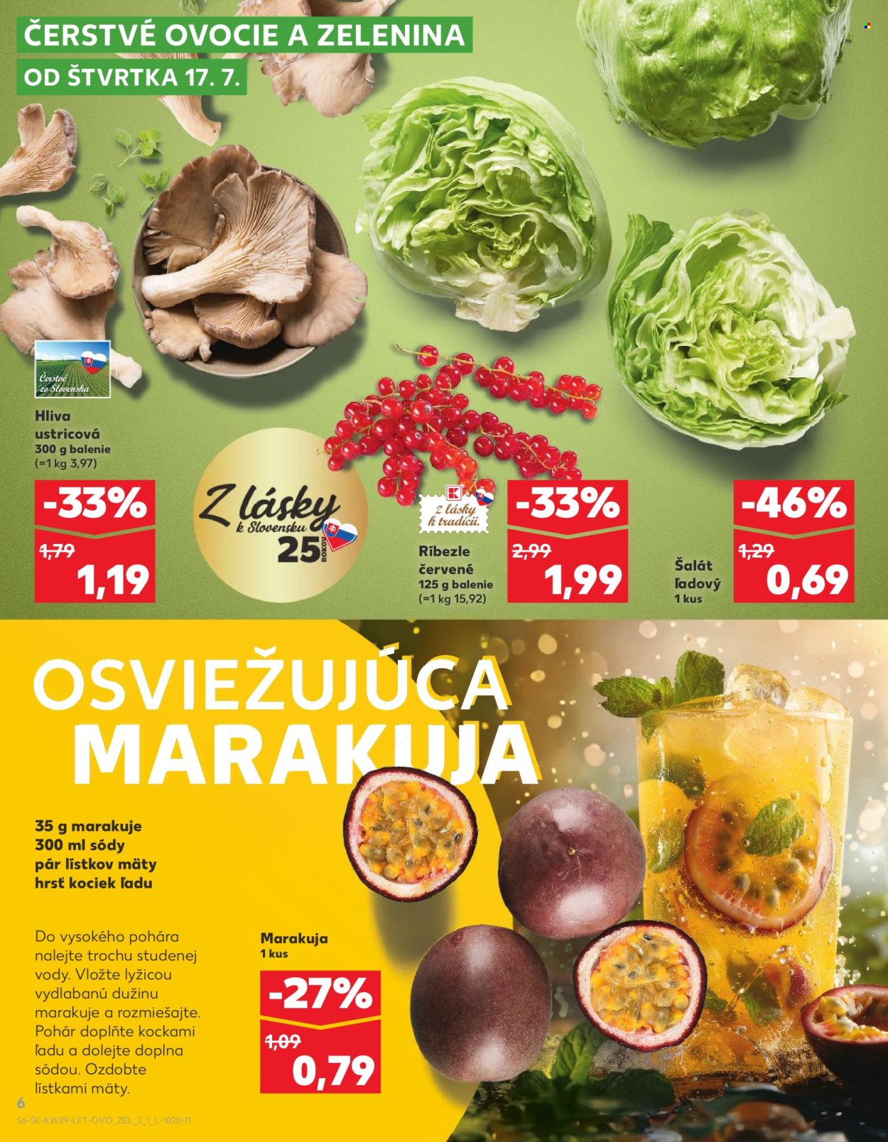 Leták Kaufland - 17.7.2025 - 23.7.2025. Strana 6