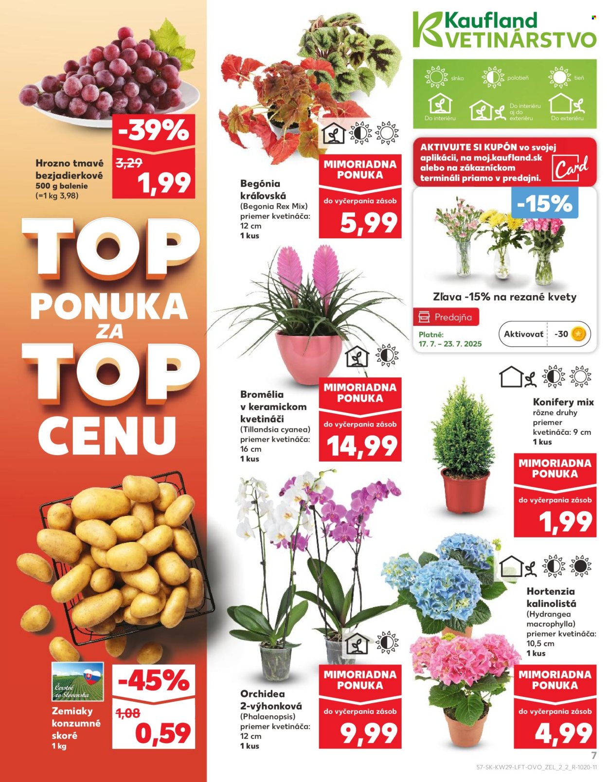 Leták Kaufland - 17.7.2025 - 23.7.2025. Strana 7