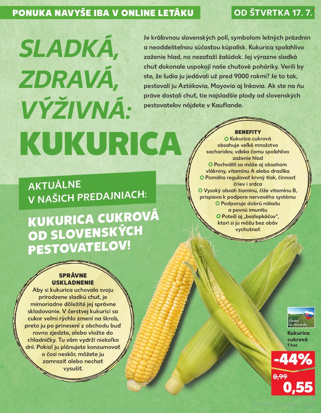 Leták Kaufland - 17.7.2025 - 23.7.2025. Strana 9