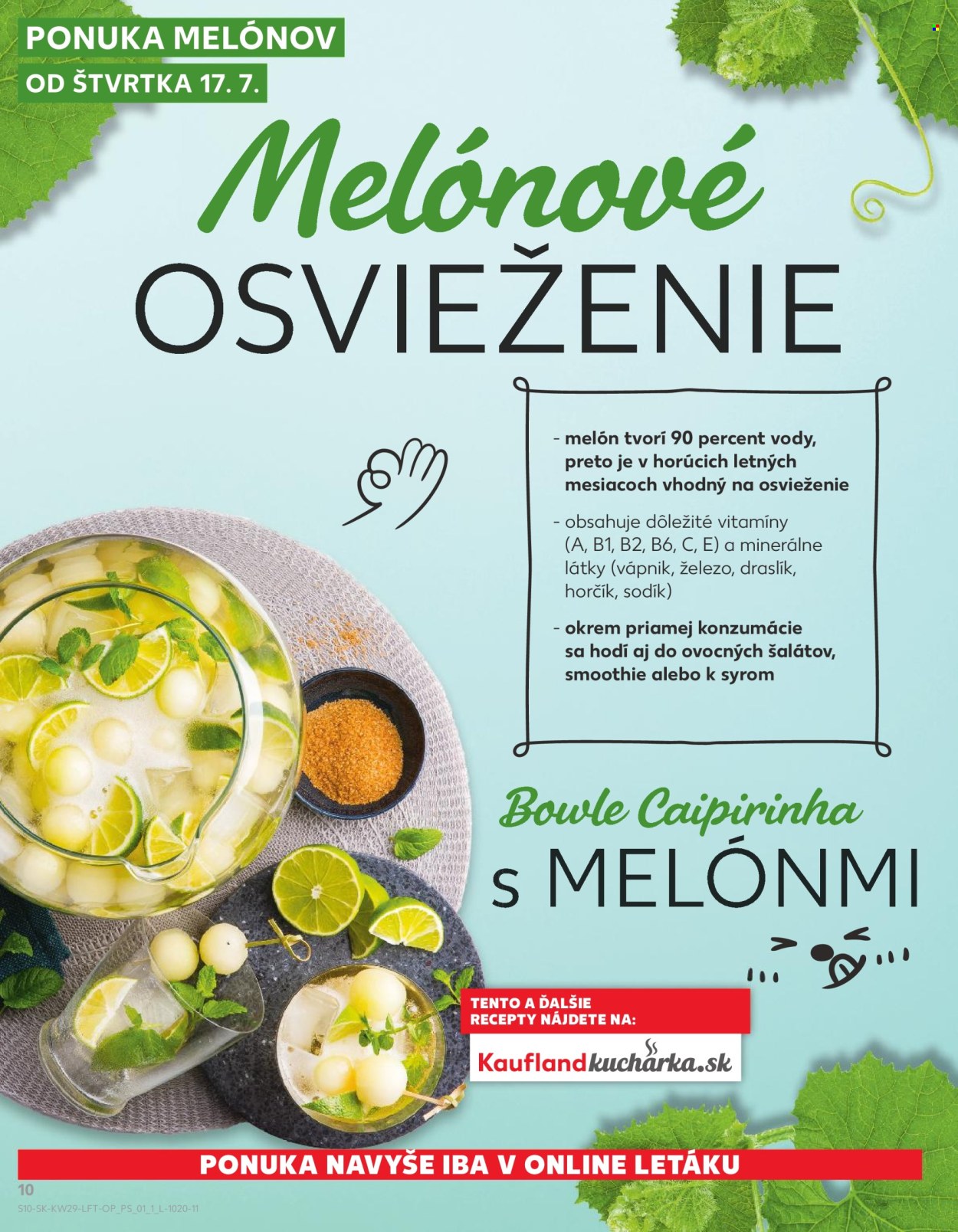 Leták Kaufland - 17.7.2025 - 23.7.2025. Strana 10