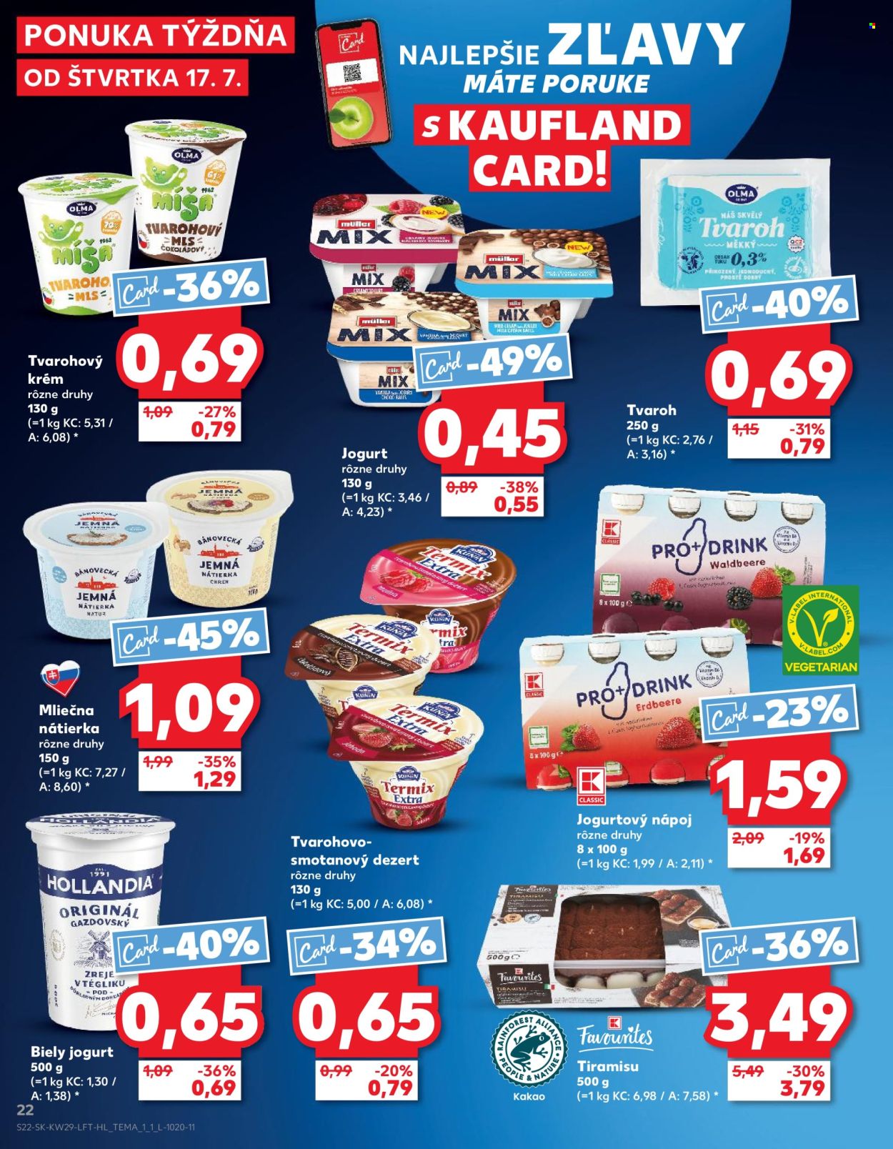 Leták Kaufland - 17.7.2025 - 23.7.2025. Strana 22