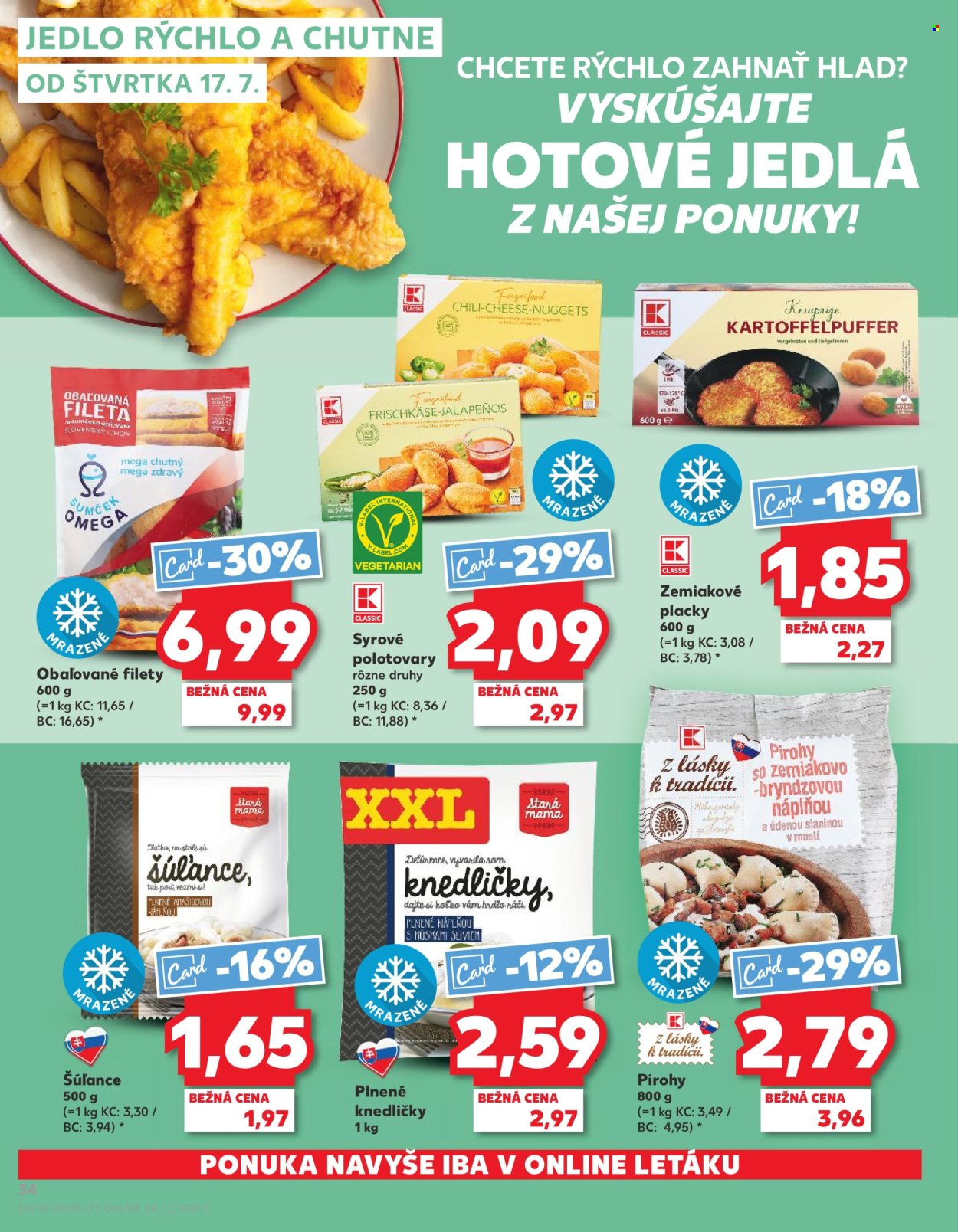 Leták Kaufland - 17.7.2025 - 23.7.2025. Strana 34