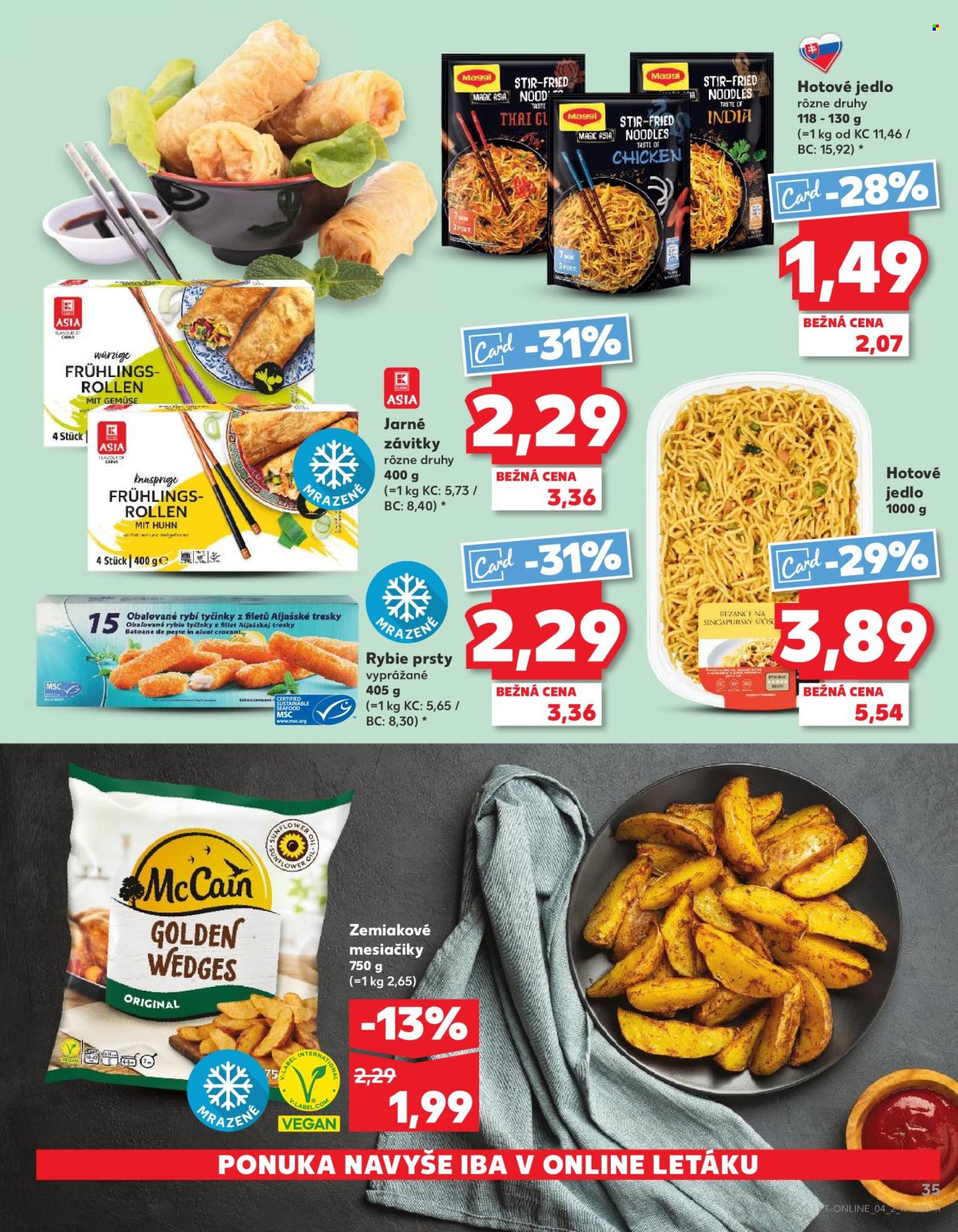 Leták Kaufland - 17.7.2025 - 23.7.2025. Strana 35