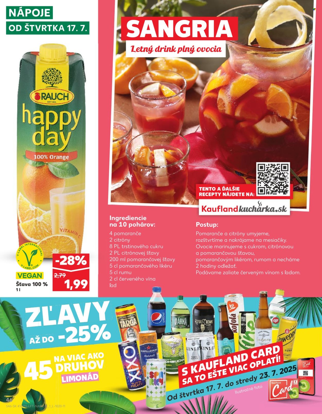 Leták Kaufland - 17.7.2025 - 23.7.2025. Strana 46