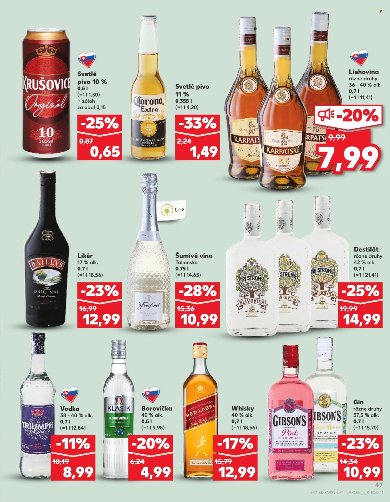 Leták Kaufland - 17.7.2025 - 23.7.2025. Strana 47