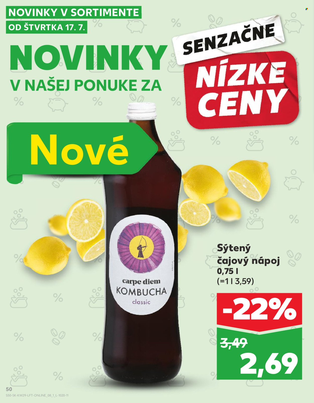 Leták Kaufland - 17.7.2025 - 23.7.2025. Strana 50
