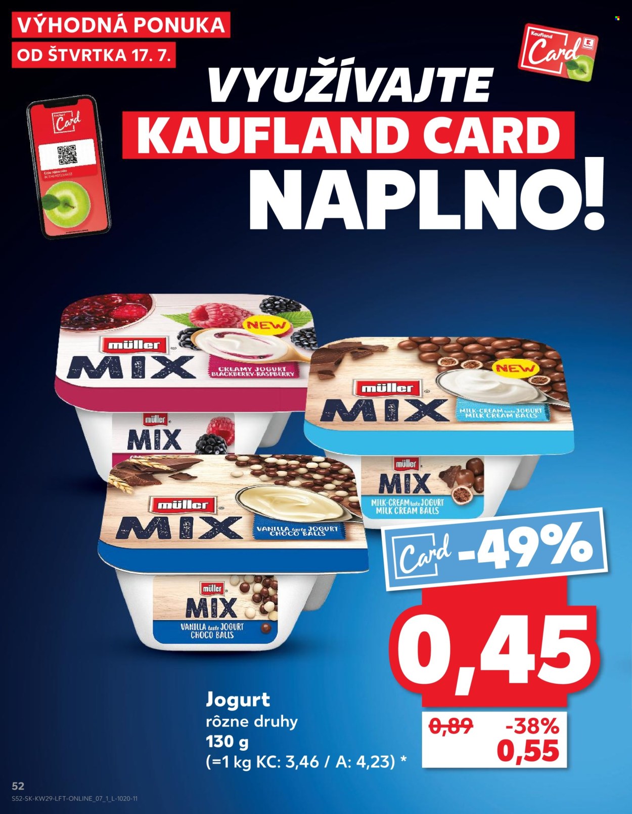 Leták Kaufland - 17.7.2025 - 23.7.2025. Strana 52