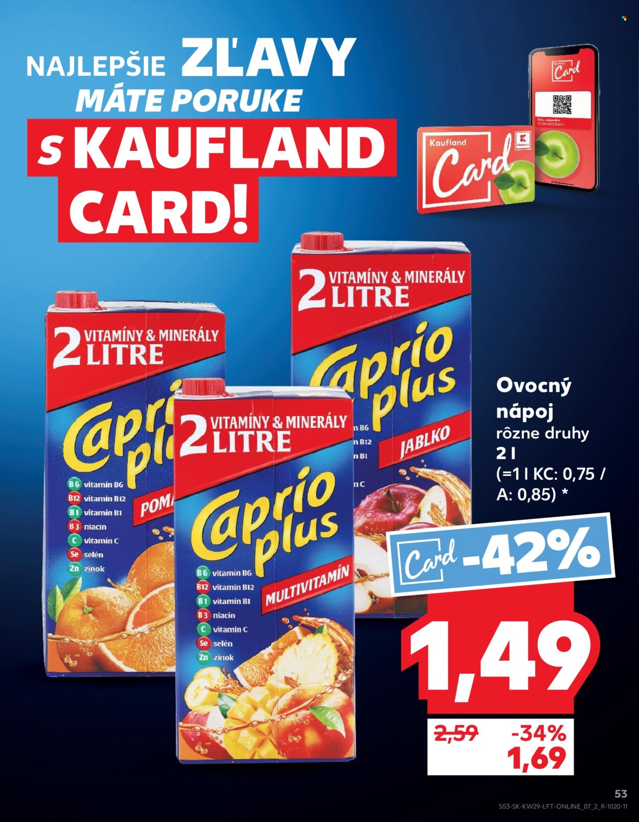 Leták Kaufland - 17.7.2025 - 23.7.2025. Strana 53