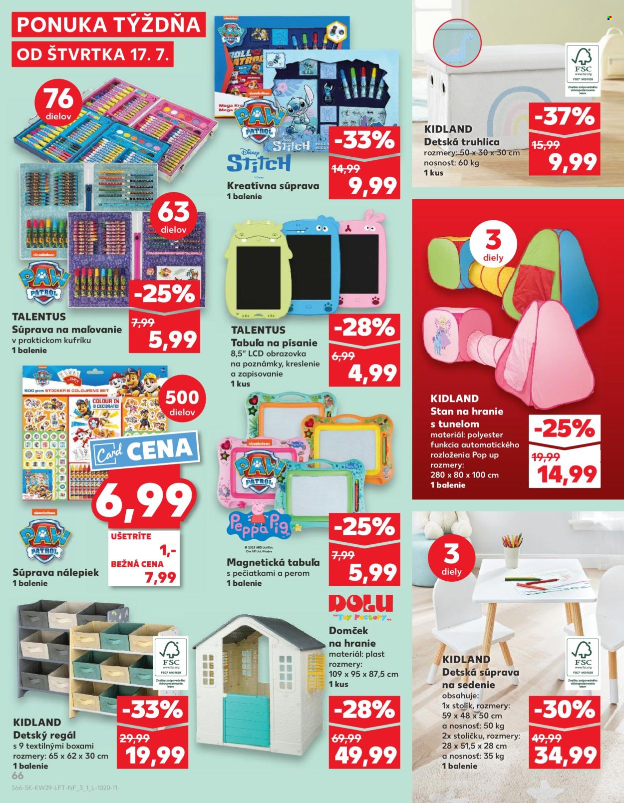 Leták Kaufland - 17.7.2025 - 23.7.2025. Strana 66