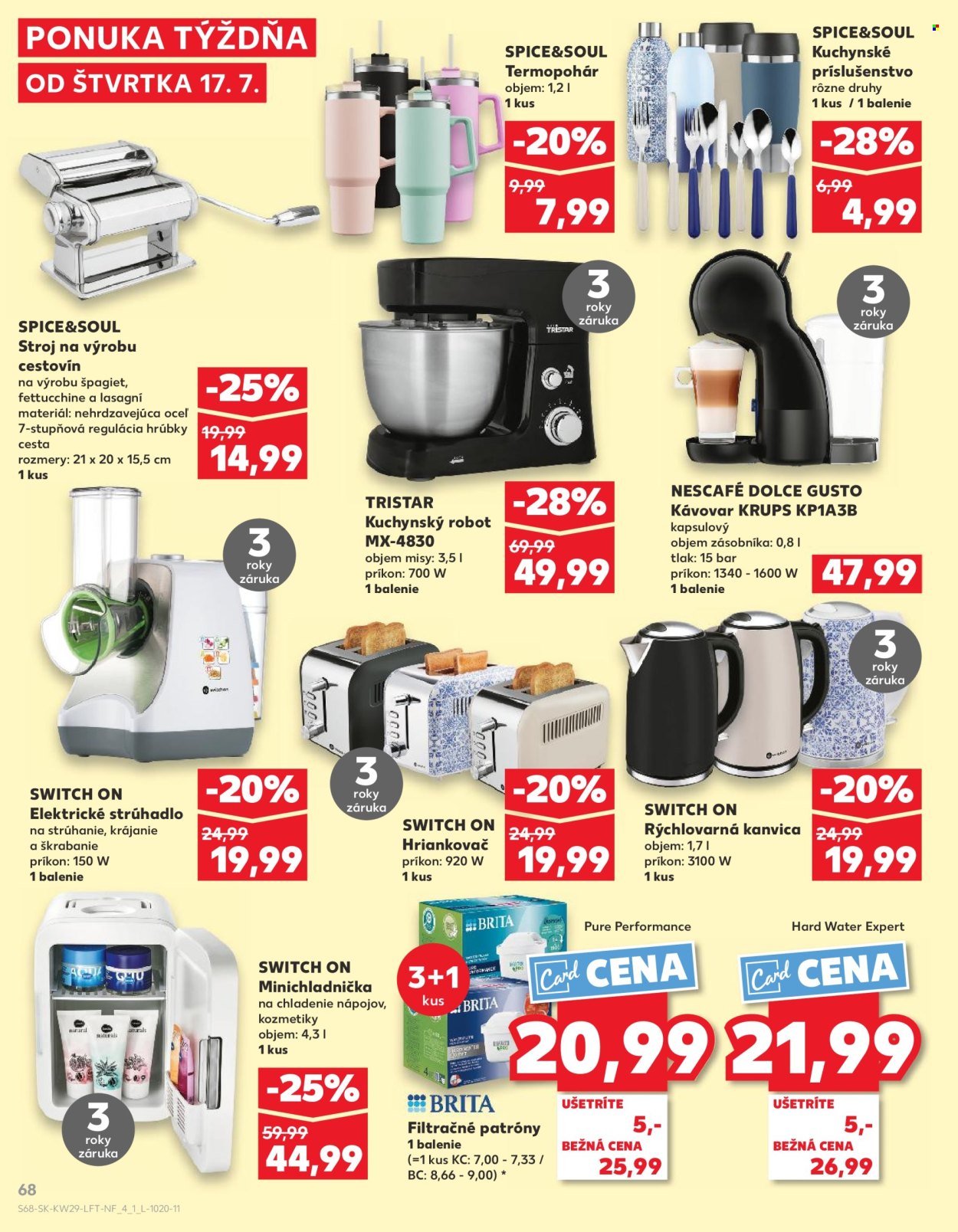 Leták Kaufland - 17.7.2025 - 23.7.2025. Strana 68