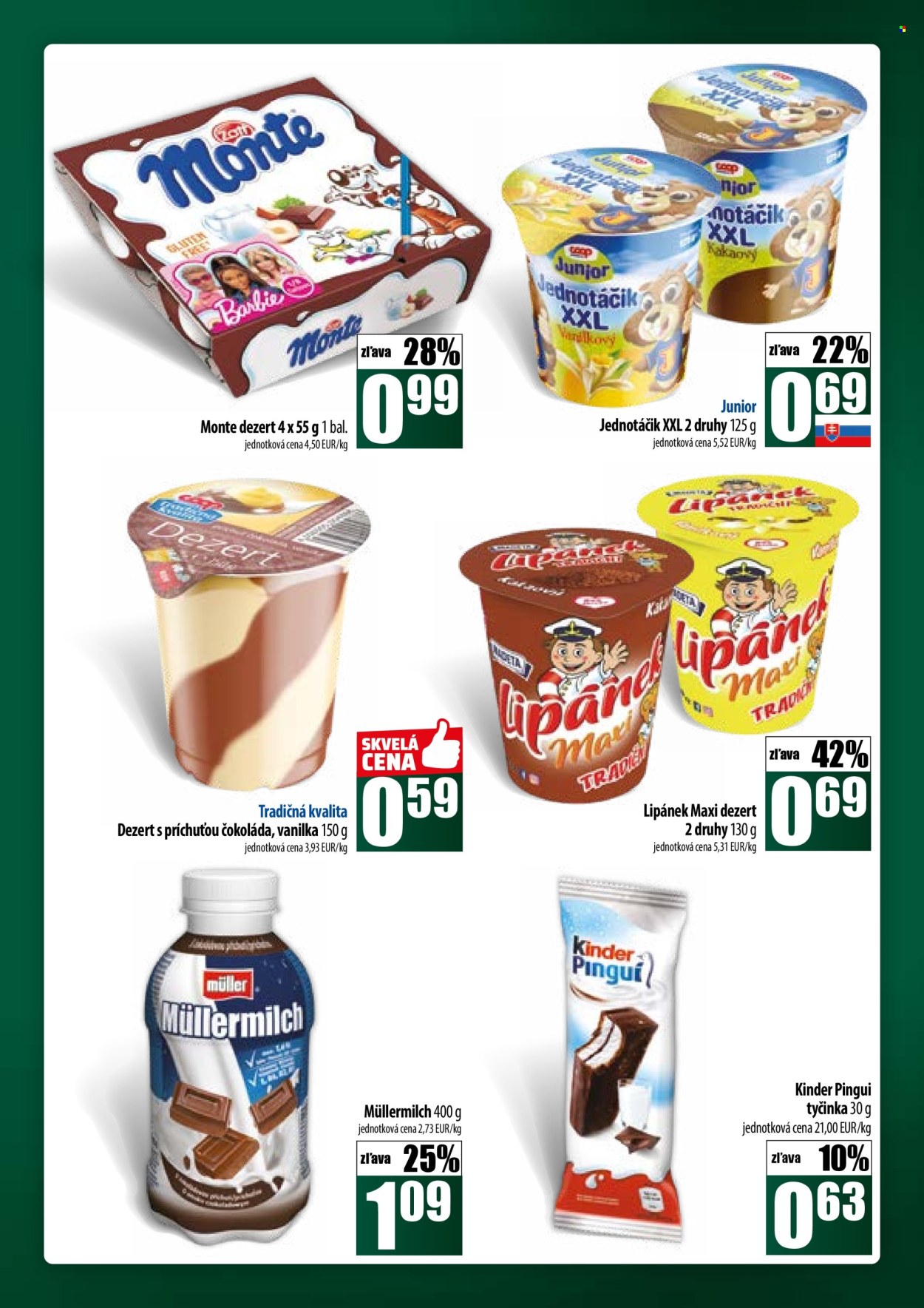 Leták COOP Jednota - 17.7.2025 - 23.7.2025. Strana 29