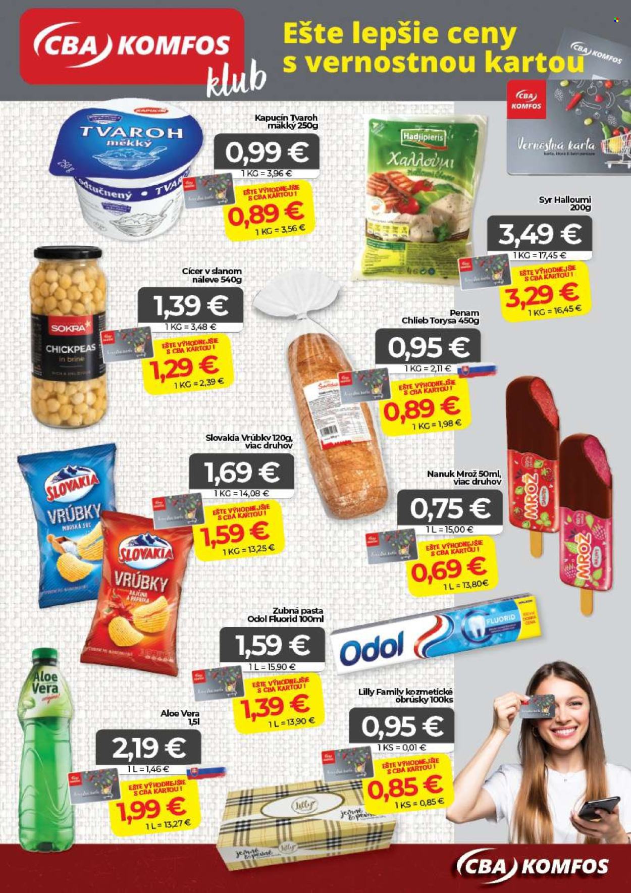 Leták CBA Komfos - 18.7.2025 - 31.7.2025. Strana 15