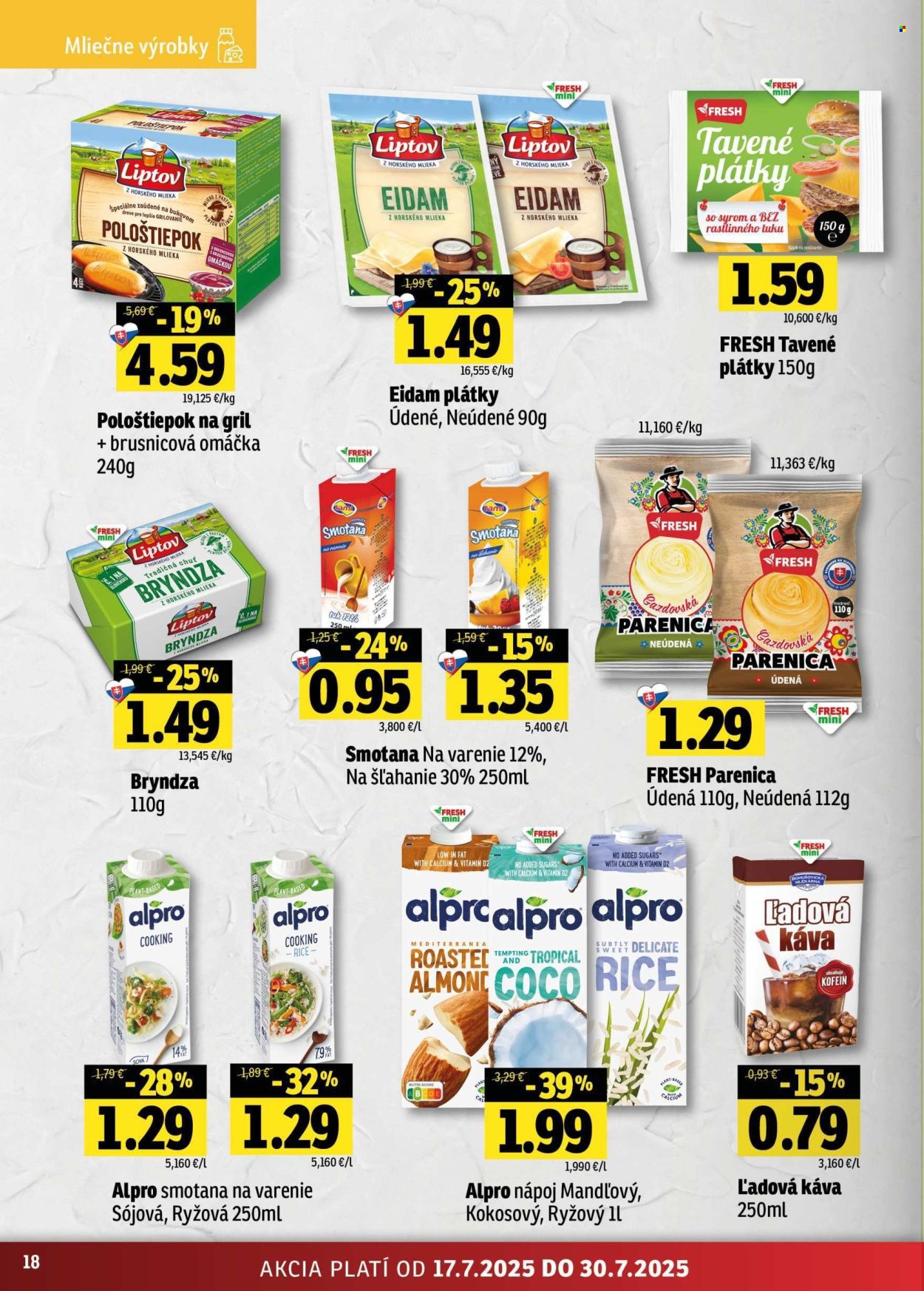 Leták FRESH - 17.7.2025 - 30.7.2025. Strana 18