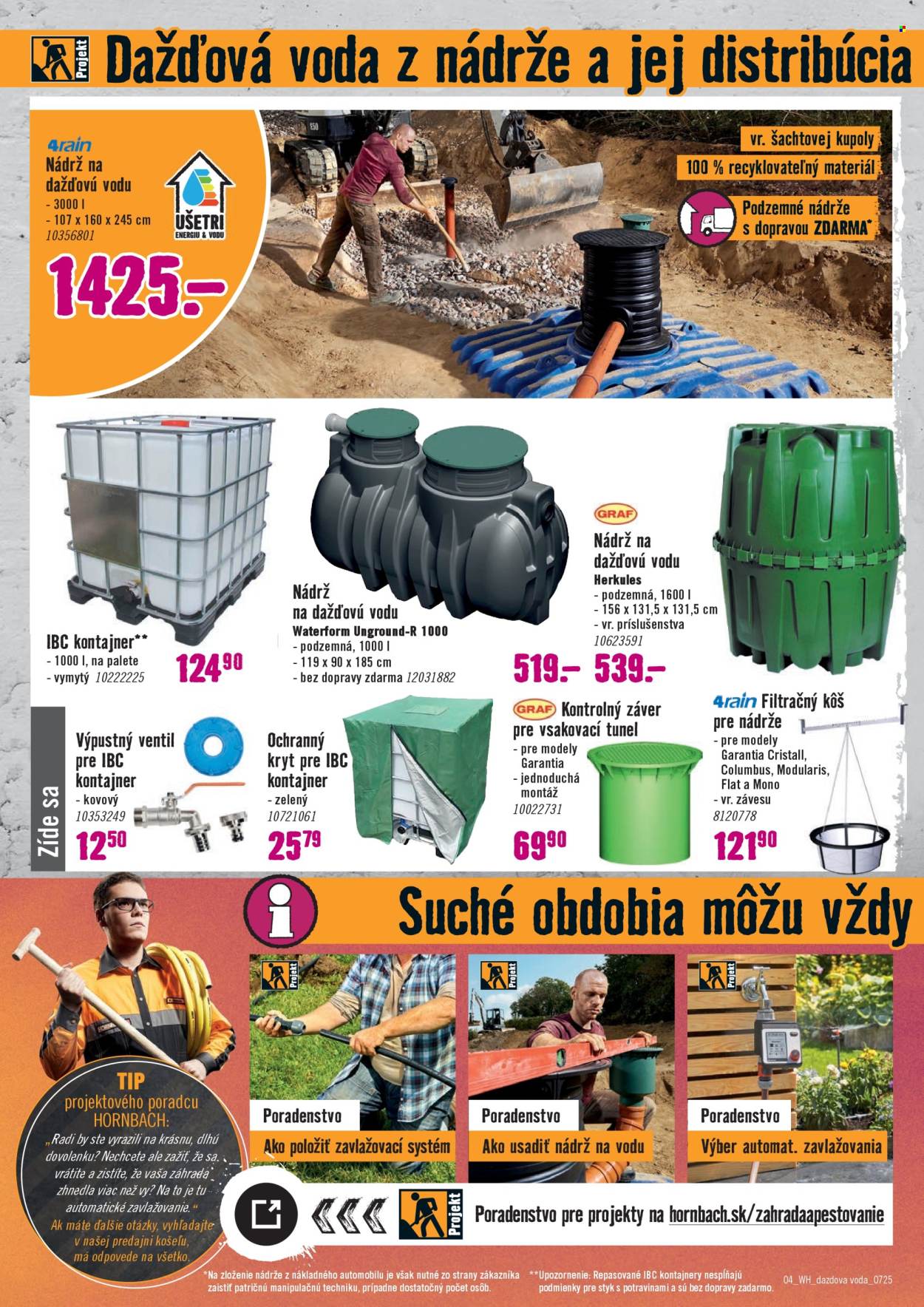 Leták Hornbach - 16.7.2025 - 30.7.2025. Strana 4